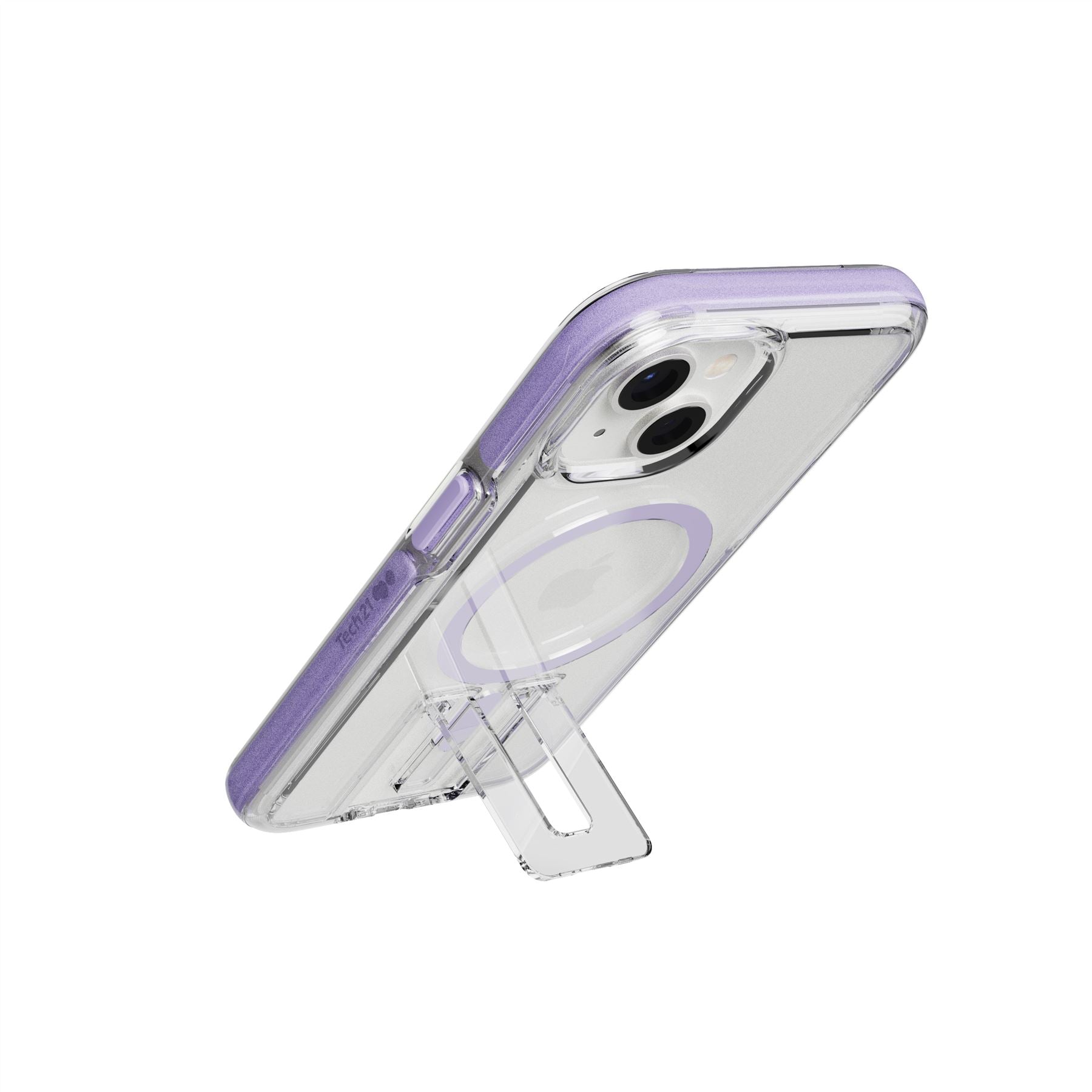 EvoCrystal Kick - Apple iPhone 16e/14 Case MagSafe® Compatible - Lilac