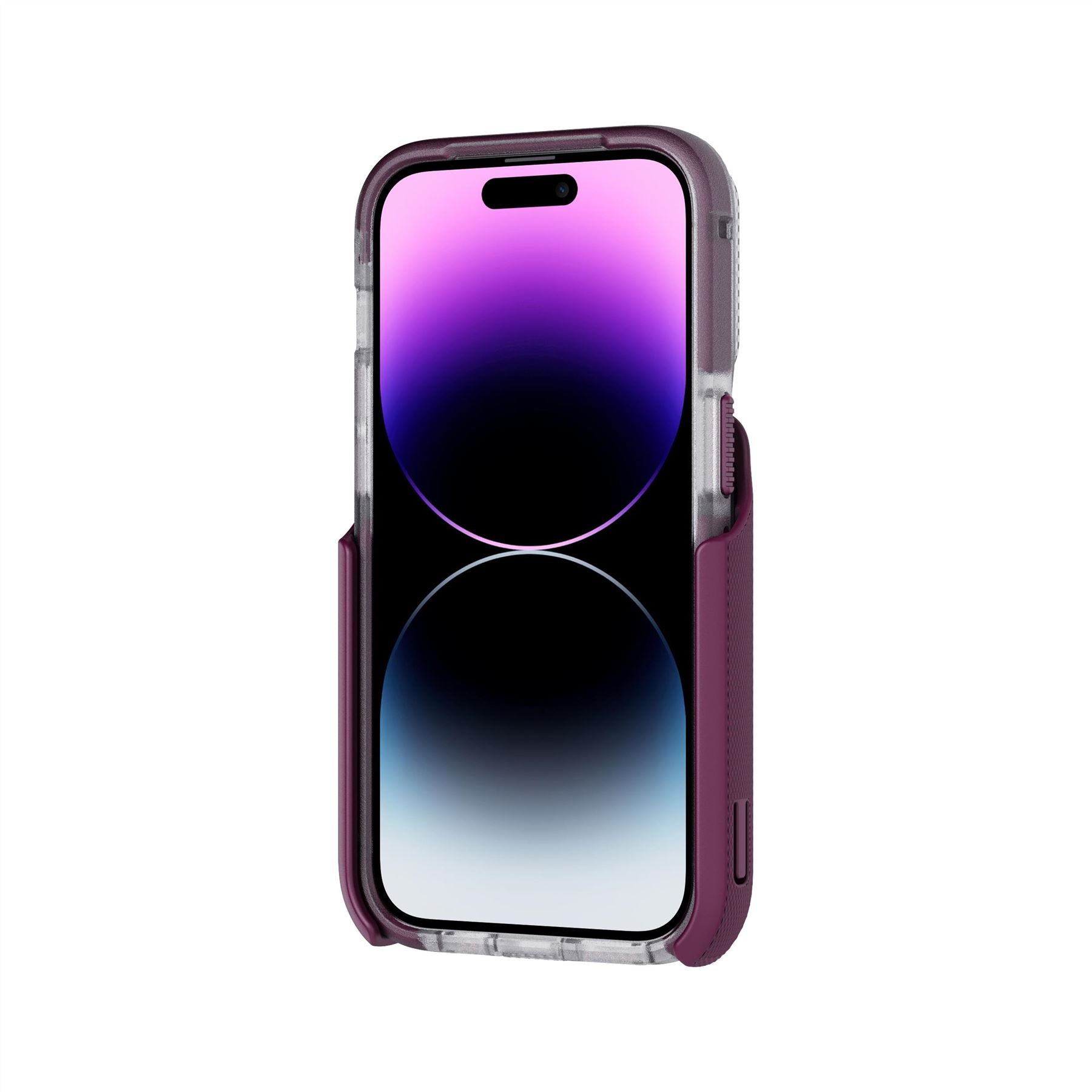 EvoMax - Apple iPhone 14 Pro Case MagSafe® Compatible - Frosted Purple