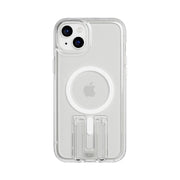 EvoCrystal Kick - Apple iPhone 15 Plus Case MagSafe® Compatible - White