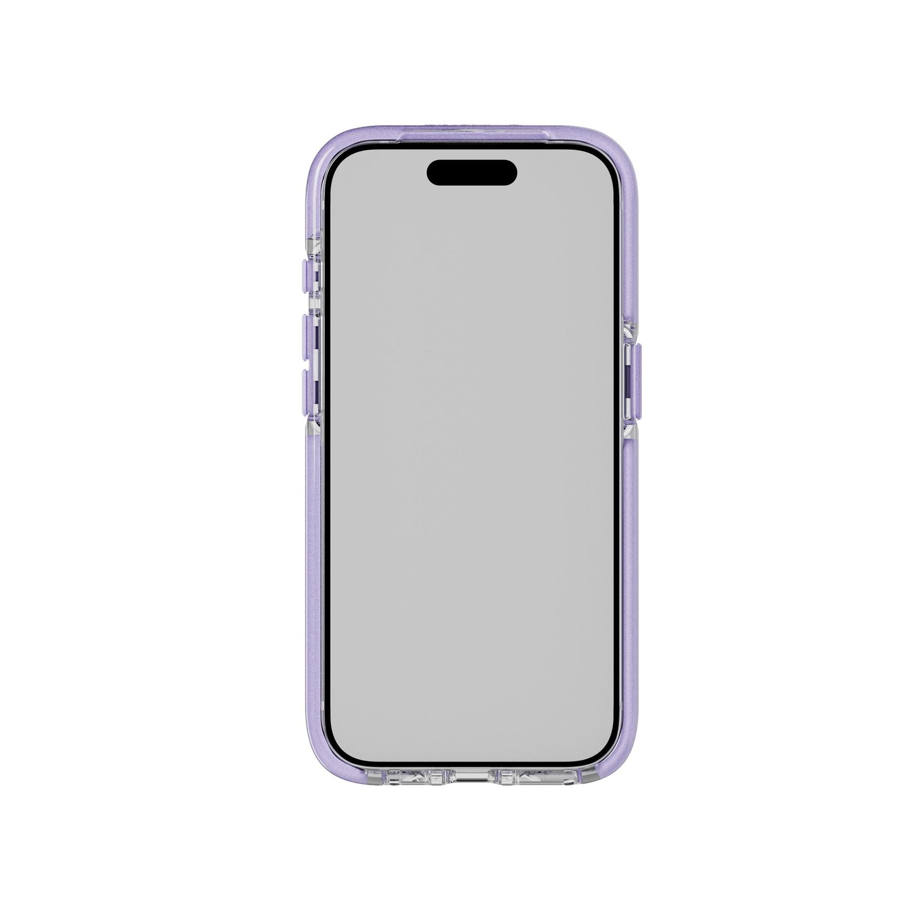 EvoCrystal Kick - Apple iPhone 15 Pro Case MagSafe® Compatible - Lilac