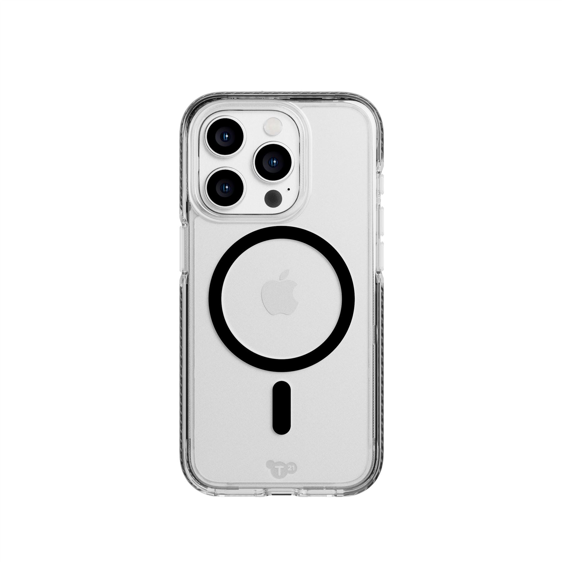 EvoCrystal - Apple iPhone 15 Pro Case MagSafe® Compatible - Graphite Black