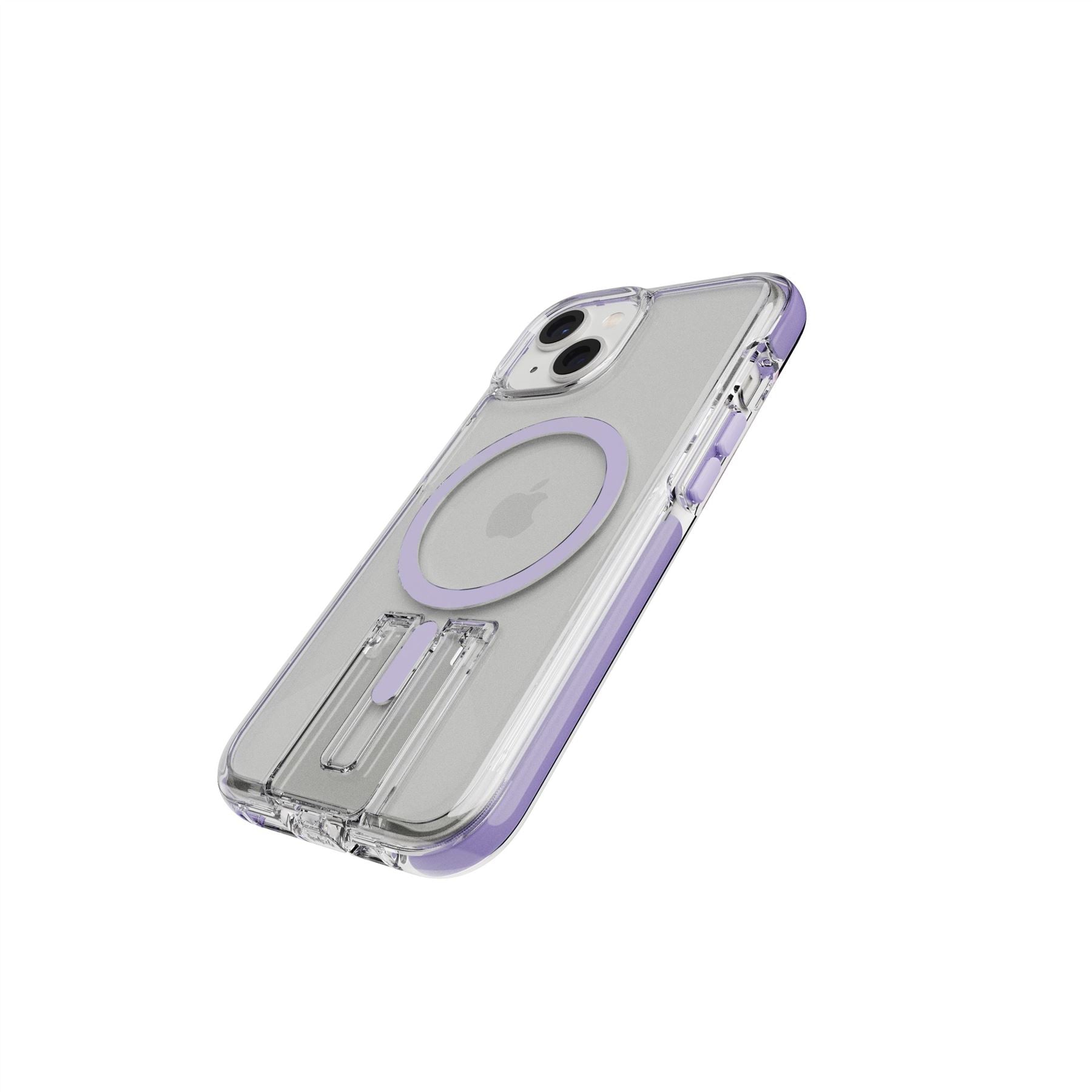 EvoCrystal Kick - Apple iPhone 16e/14 Case MagSafe® Compatible - Lilac