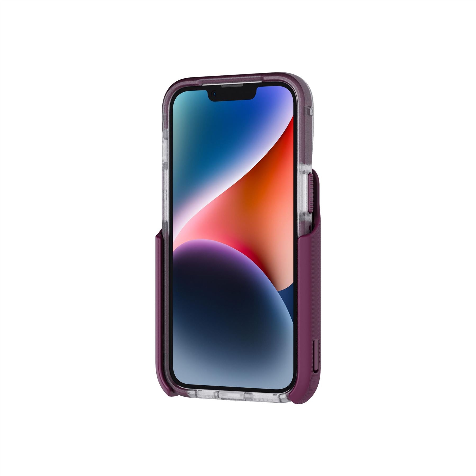 EvoMax - Apple iPhone 14 Case MagSafe® Compatible - Frosted Purple