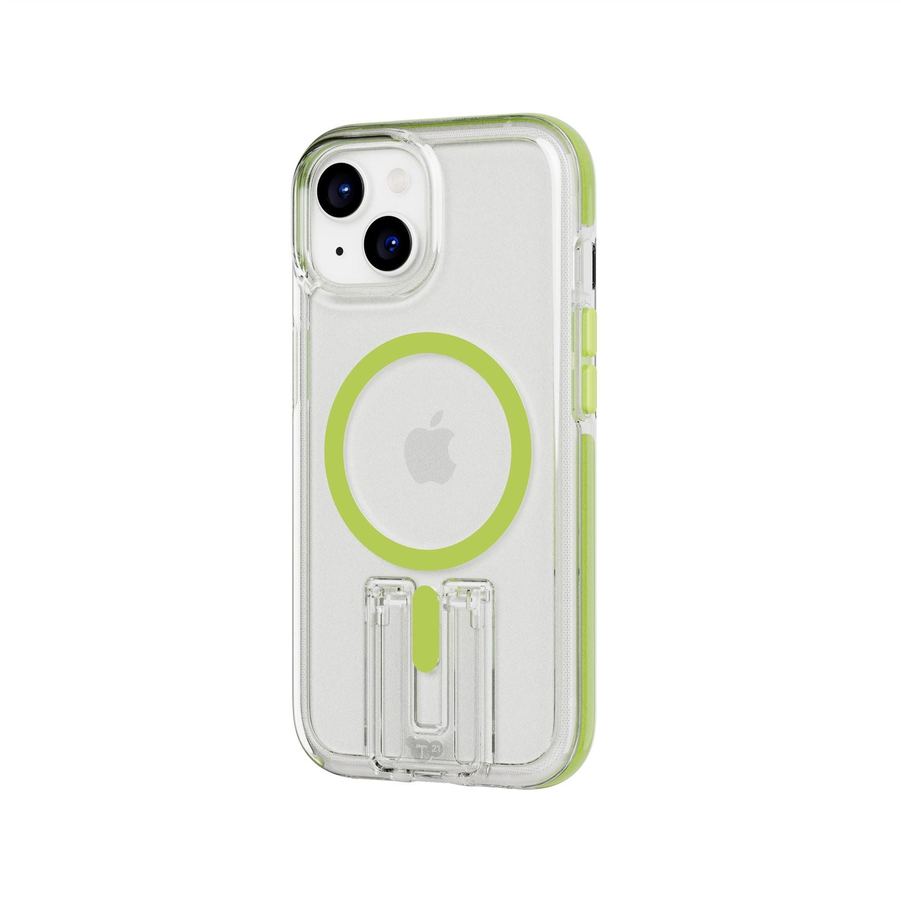 EvoCrystal Kick - Apple iPhone 16e/15 Case MagSafe® Compatible - Lime