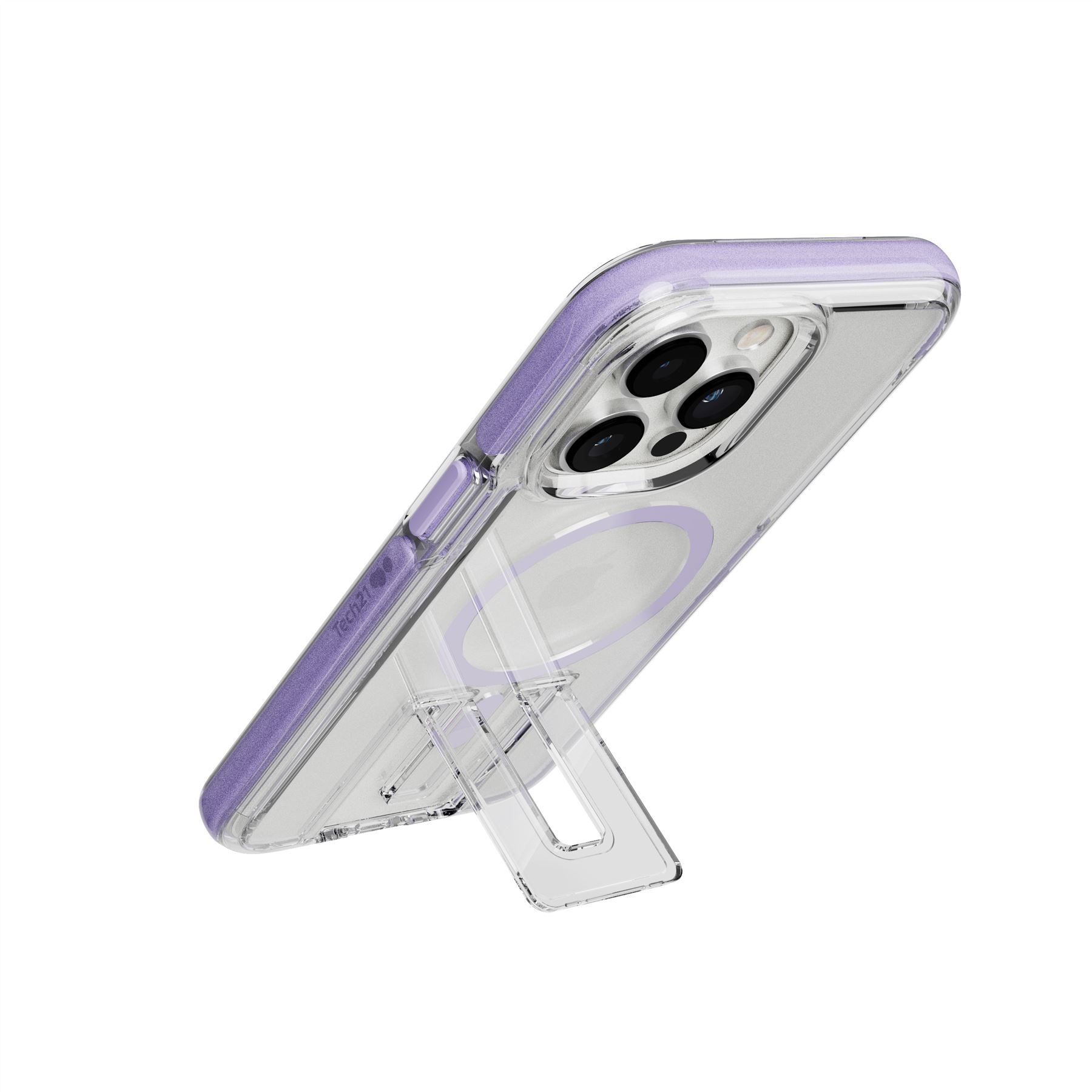 EvoCrystal Kick - Apple iPhone 14 Pro Max Case MagSafe® Compatible - Lilac