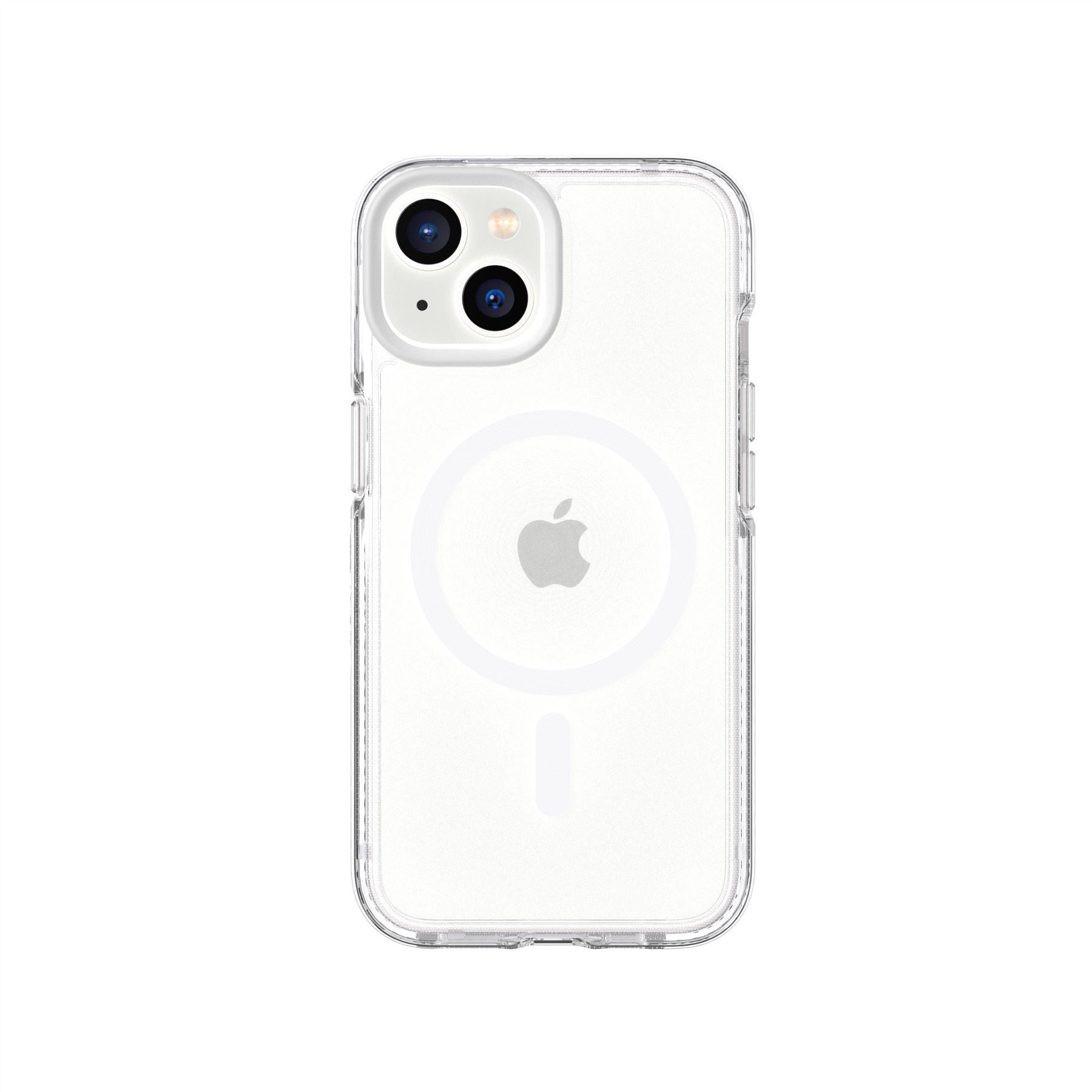 EvoCrystal - Apple iPhone 16e/14 Case MagSafe® Compatible - White