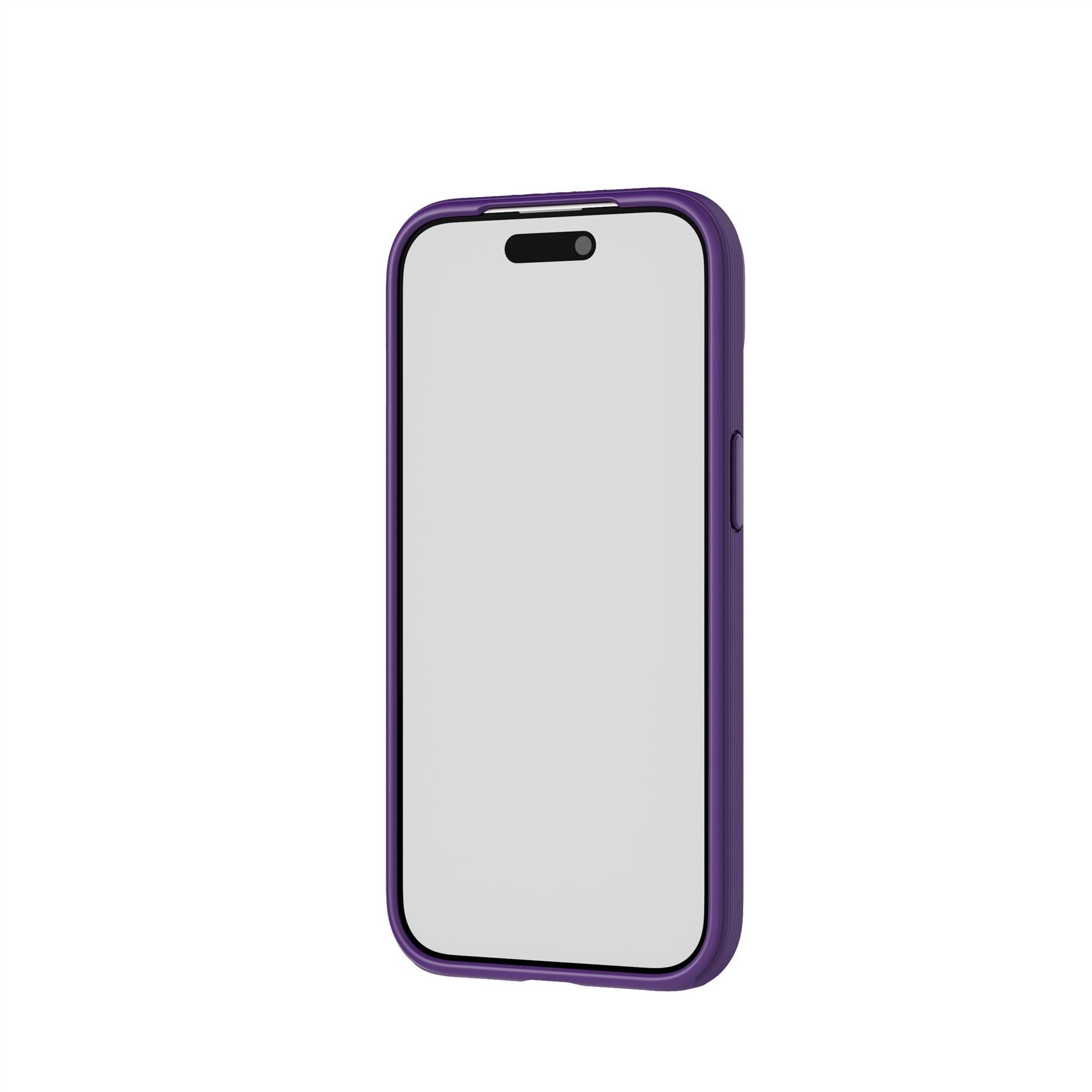 Recovrd - Apple iPhone 16e/15 Case MagSafe® Compatible - Blackberry Purple