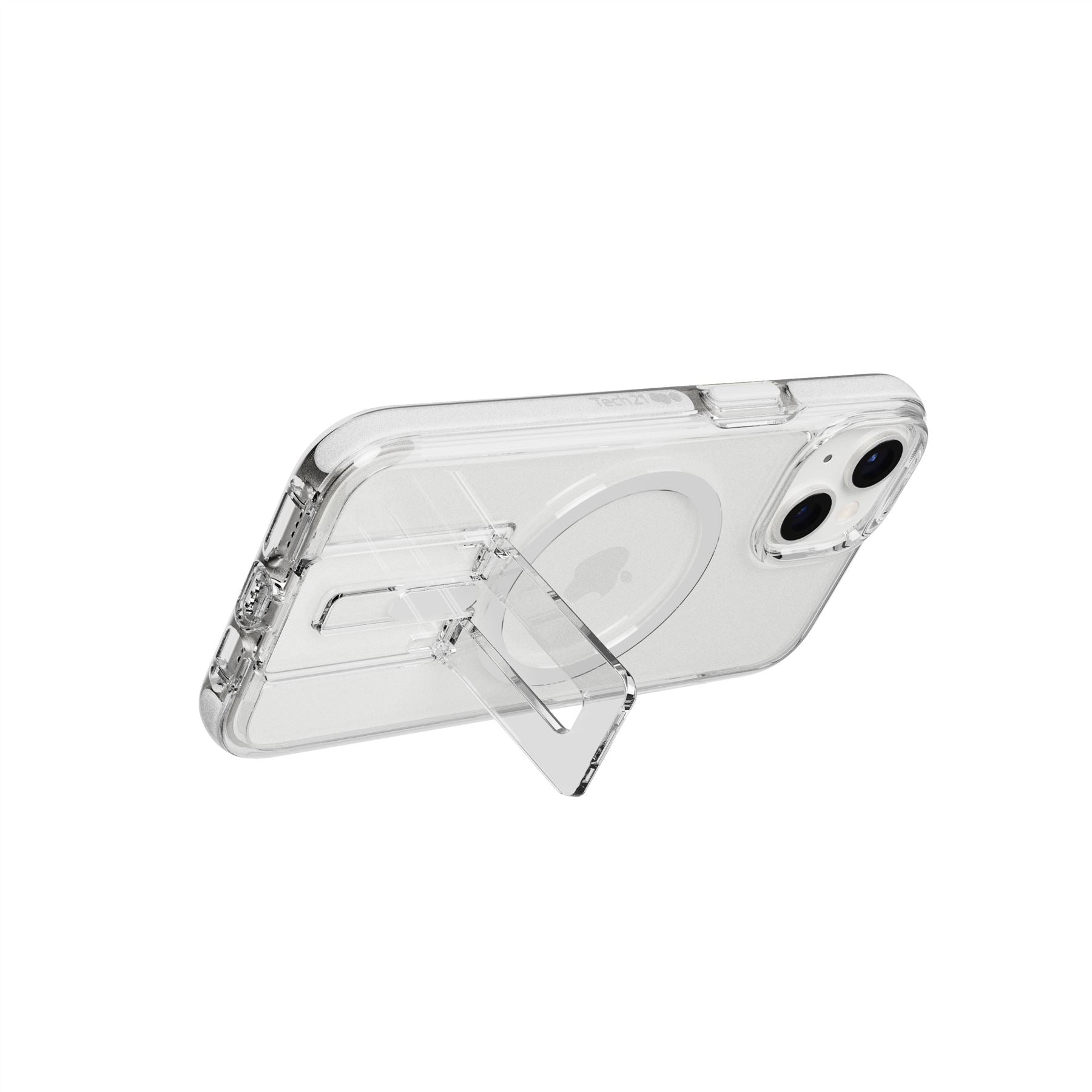 EvoCrystal Kick - Apple iPhone 16e/14 Case MagSafe® Compatible - White