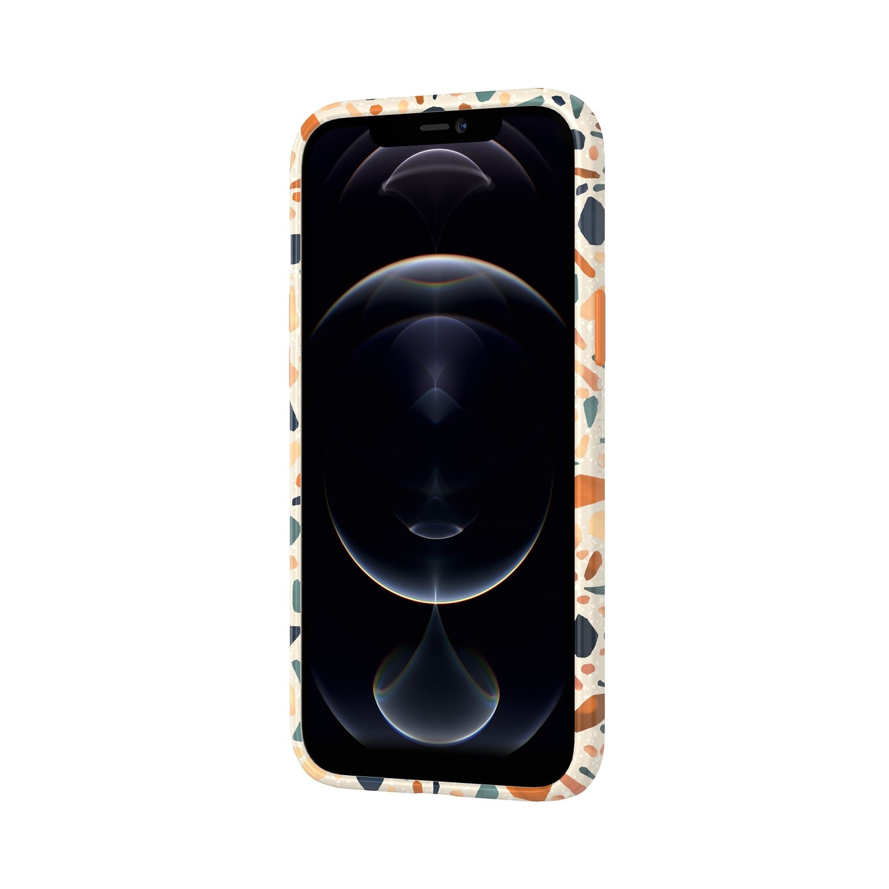 EcoArt - Apple iPhone 12 Pro Max Case - Terazzo Orange