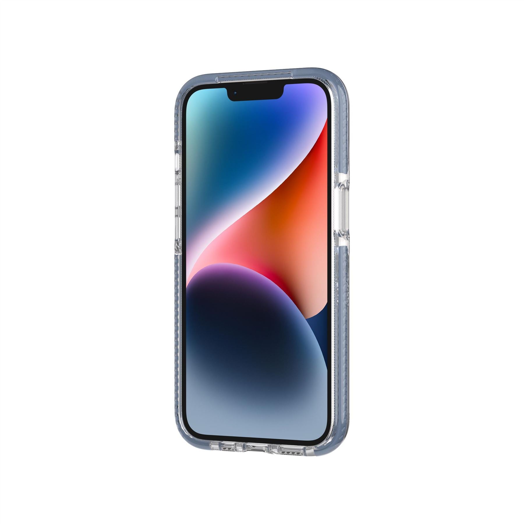 EvoCrystal - Apple iPhone 16e/14 Case MagSafe® Compatible - Steel Blue