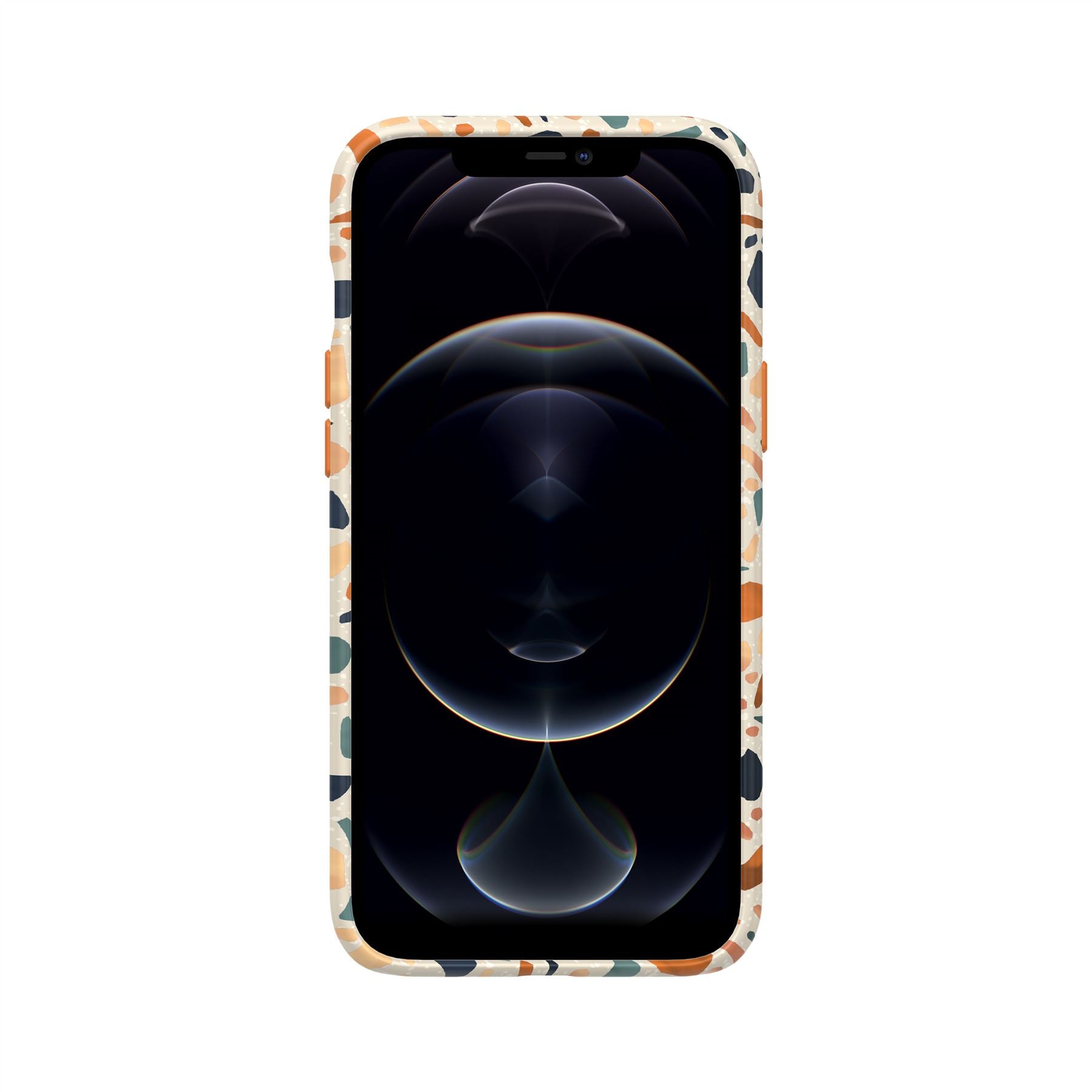 EcoArt - Apple iPhone 12 Pro Max Case - Terazzo Orange