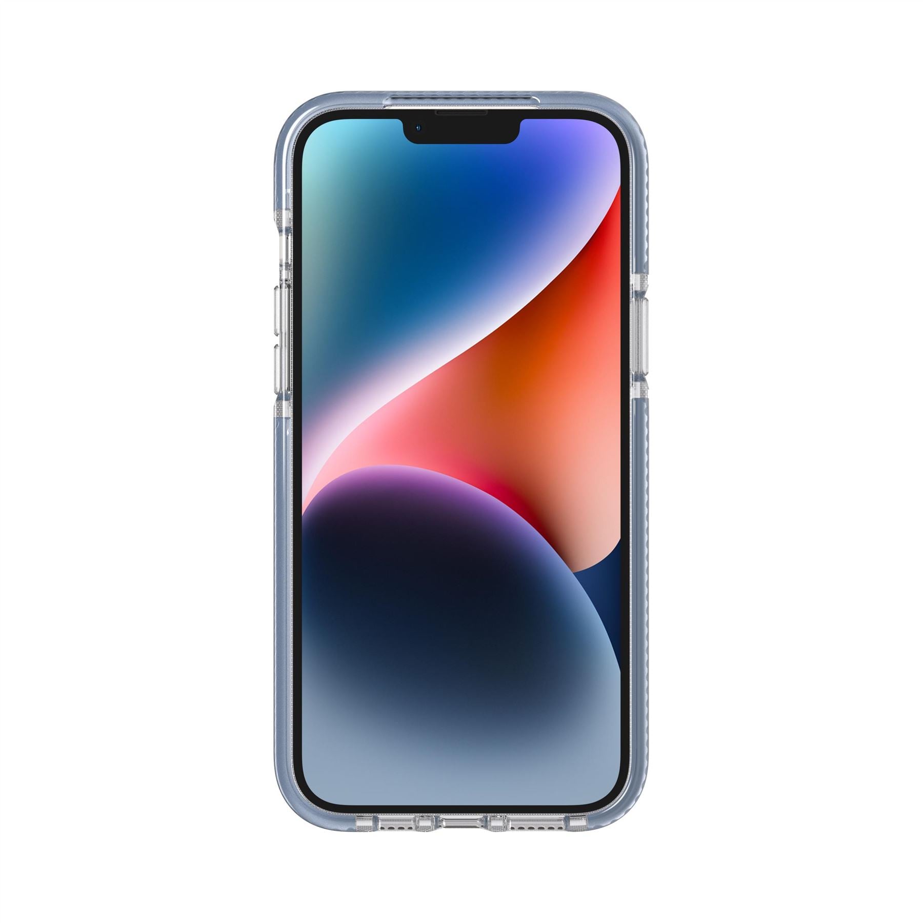 EvoCrystal - Apple iPhone 14 Plus Case MagSafe® Compatible - Steel Blue