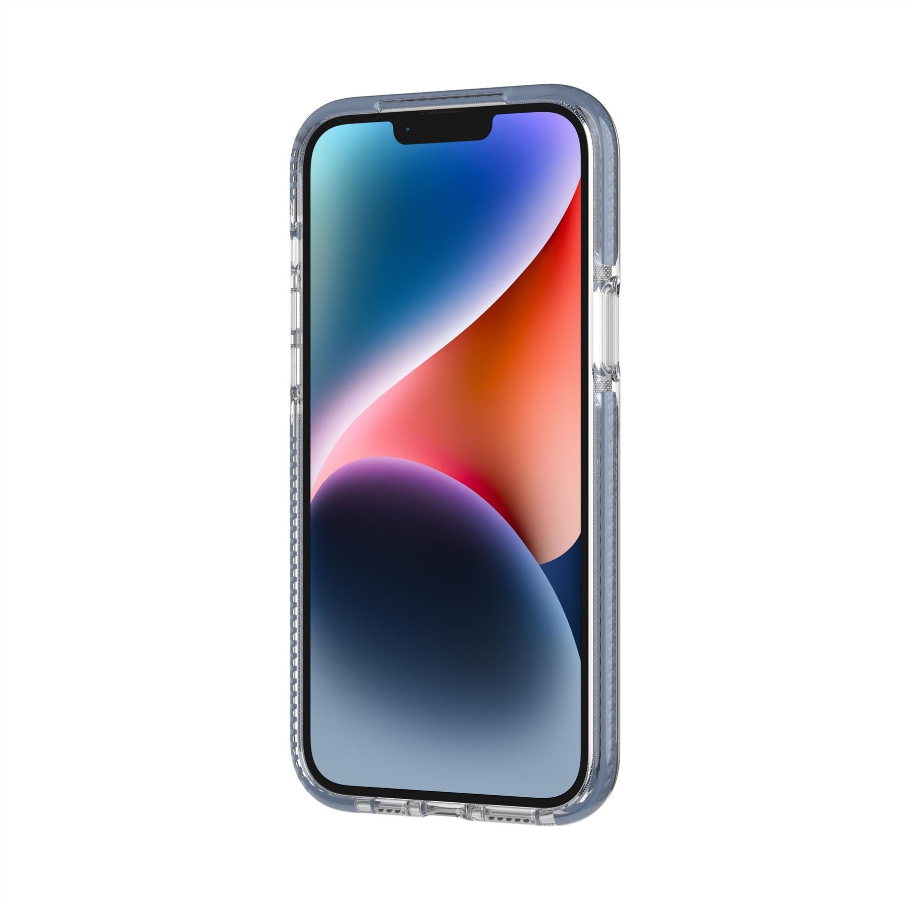 EvoCrystal - Apple iPhone 14 Plus Case MagSafe® Compatible - Steel Blue