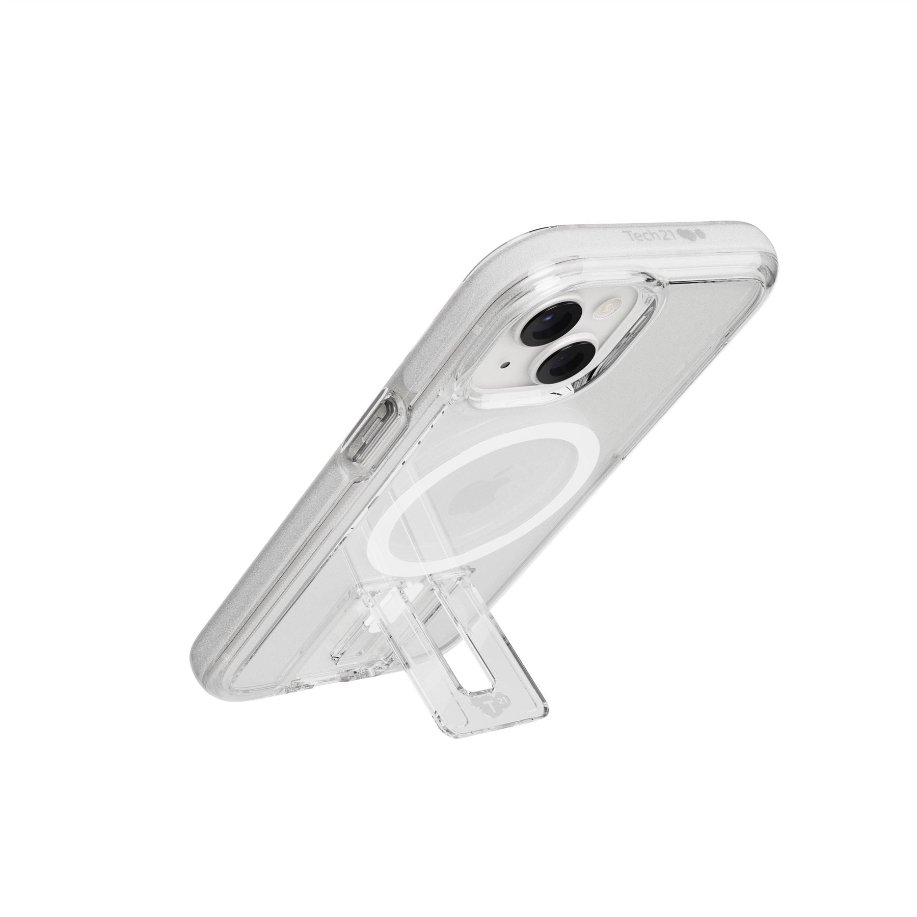 EvoCrystal Kick - Apple iPhone 16e/15 Case MagSafe® Compatible - White