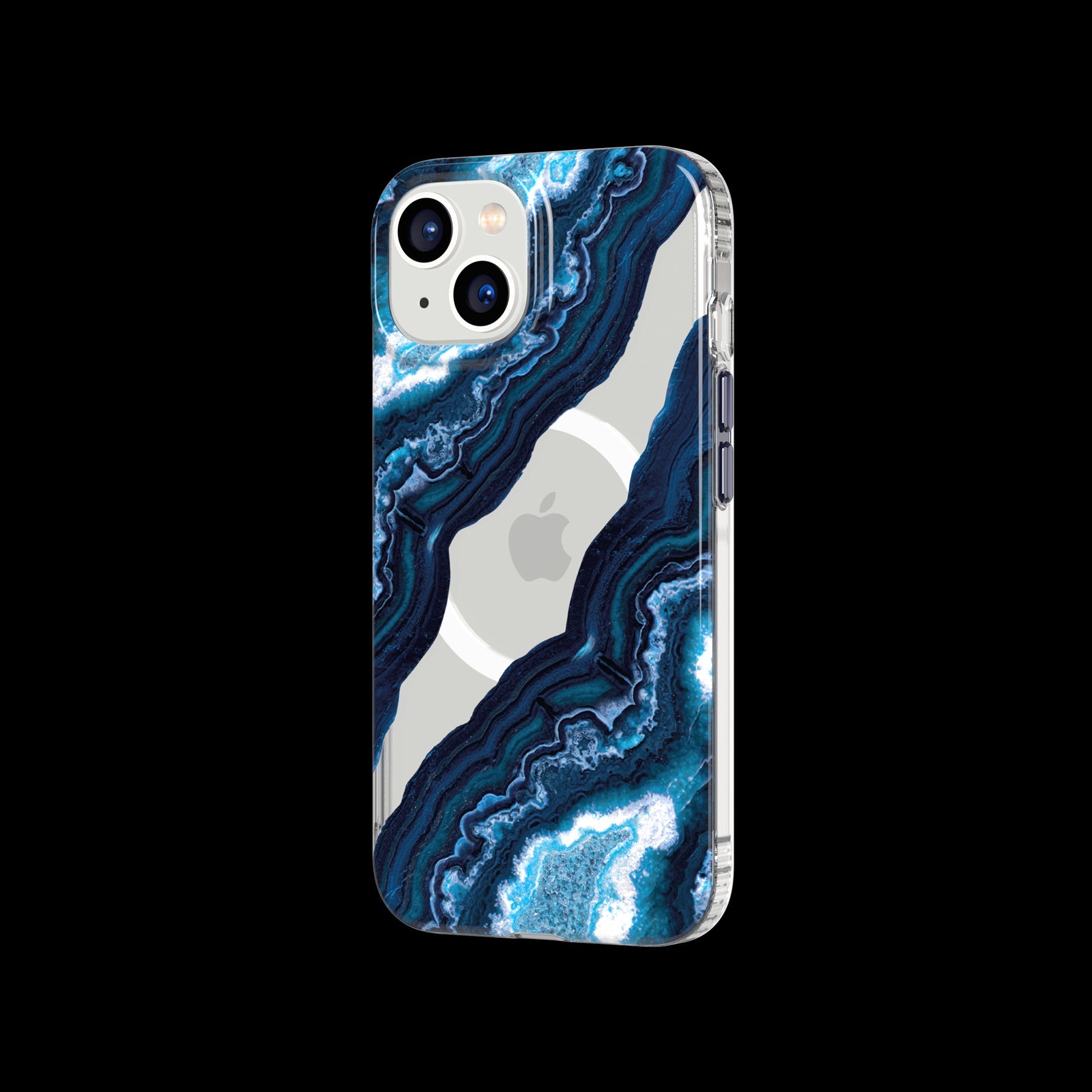 EvoArt - Apple iPhone 16e/14 Case MagSafe® Compatible - Midnight Quartz