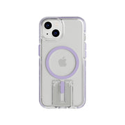 EvoCrystal Kick - Apple iPhone 16e/14 Case MagSafe® Compatible - Lilac