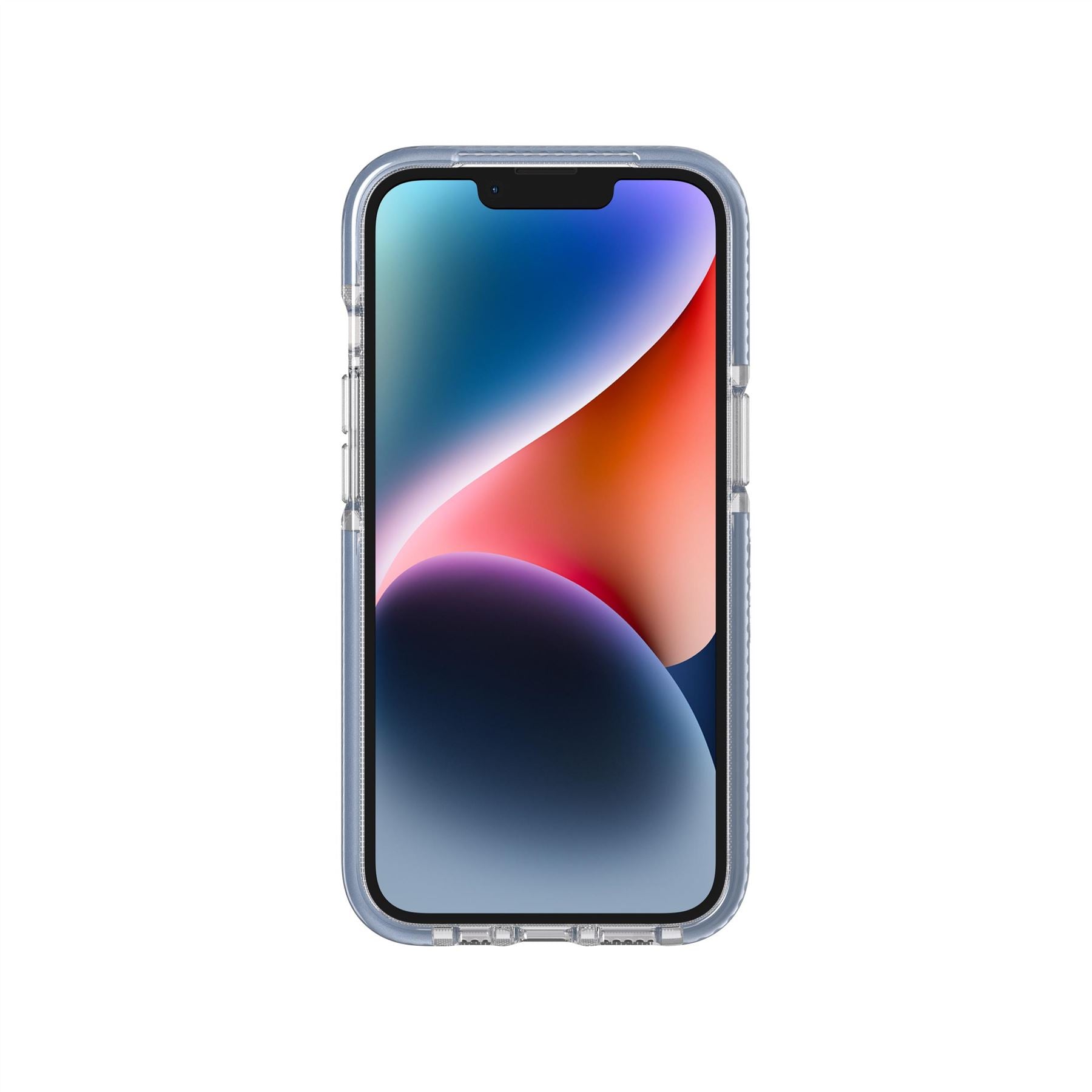 EvoCrystal - Apple iPhone 16e/14 Case MagSafe® Compatible - Steel Blue