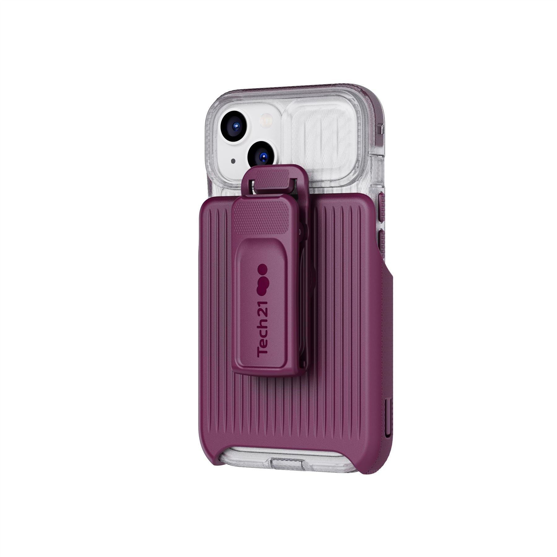 EvoMax - Apple iPhone 14 Case MagSafe® Compatible - Frosted Purple