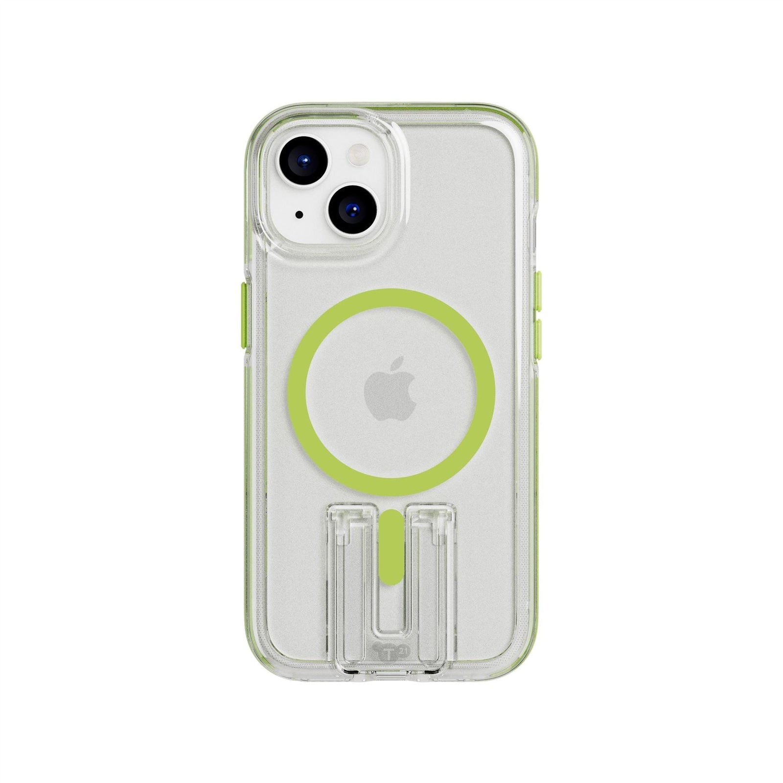 EvoCrystal Kick - Apple iPhone 16e/15 Case MagSafe® Compatible - Lime