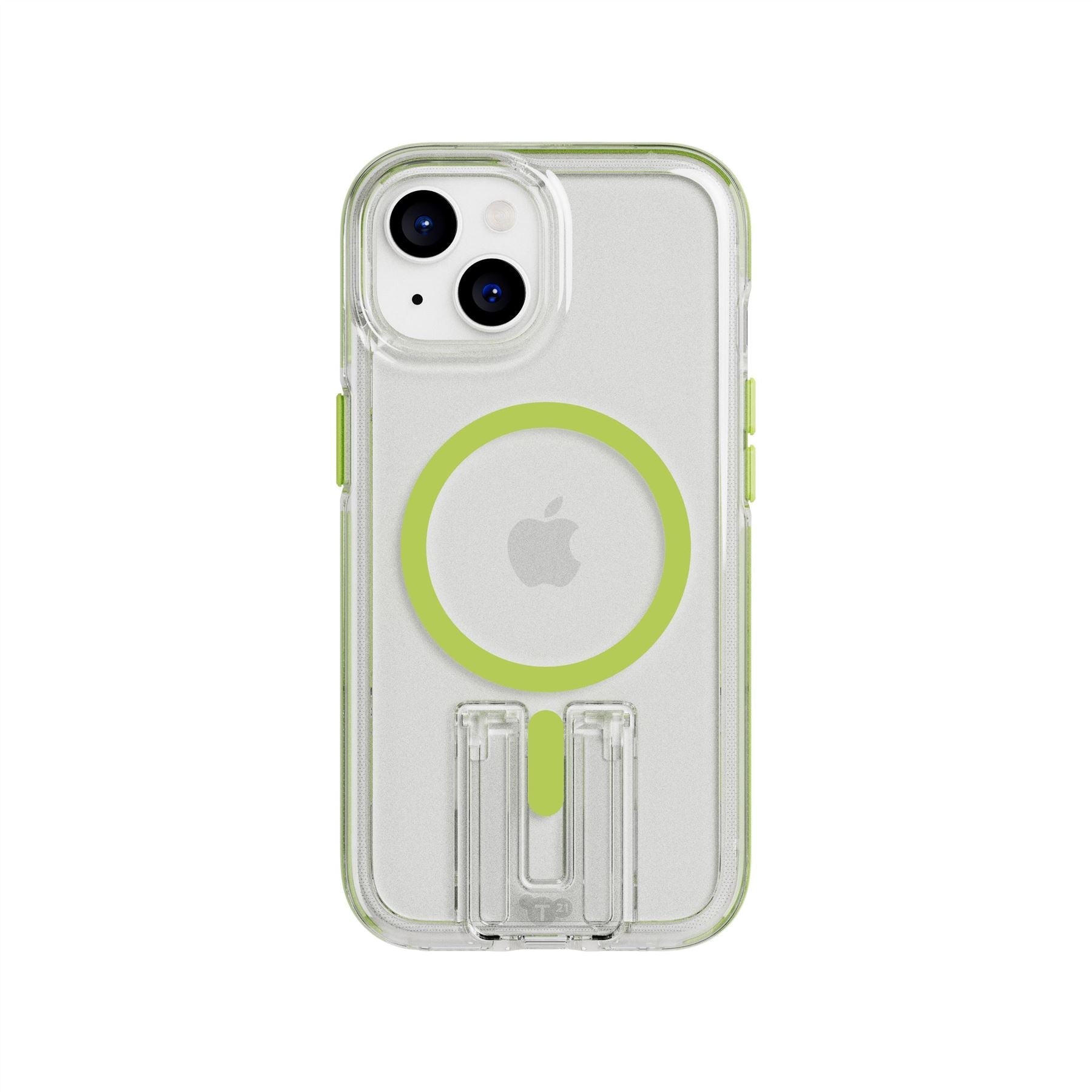 EvoCrystal Kick - Apple iPhone 16e/15 Case MagSafe® Compatible - Lime
