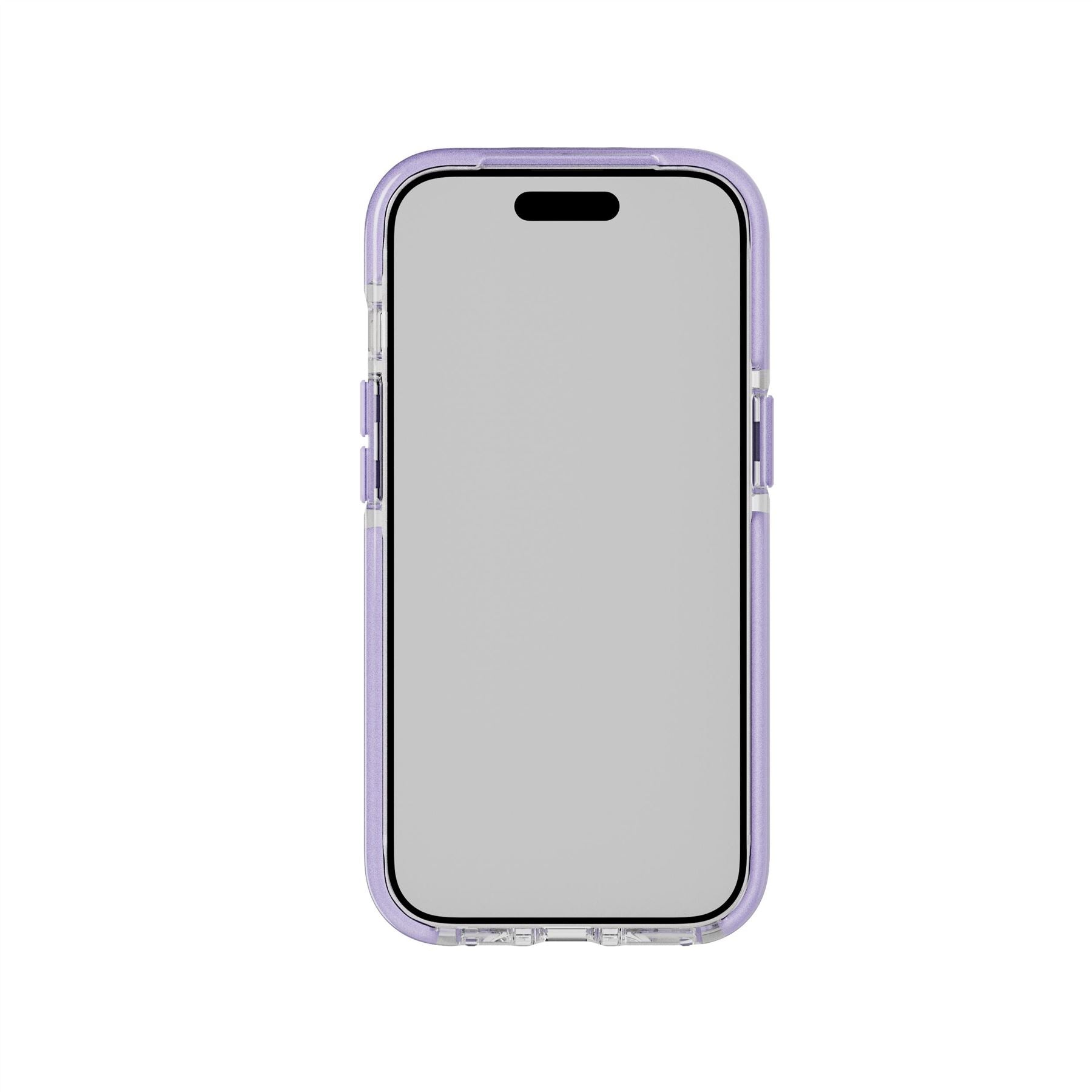 EvoCrystal Kick - Apple iPhone 16e/15 Case MagSafe® Compatible - Lilac