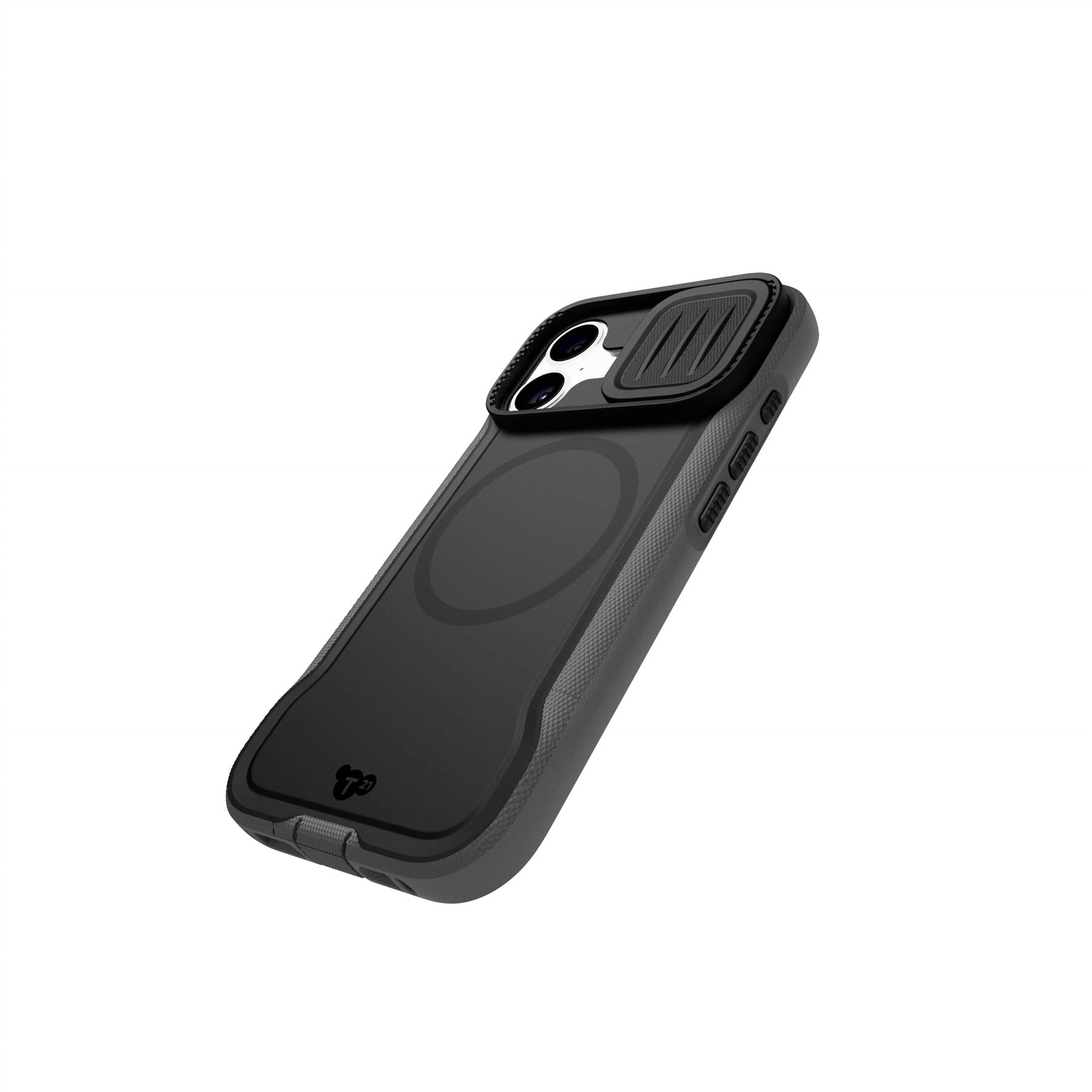 EvoMax - Apple iPhone 16 Case MagSafe® Compatible - Black/Charcoal