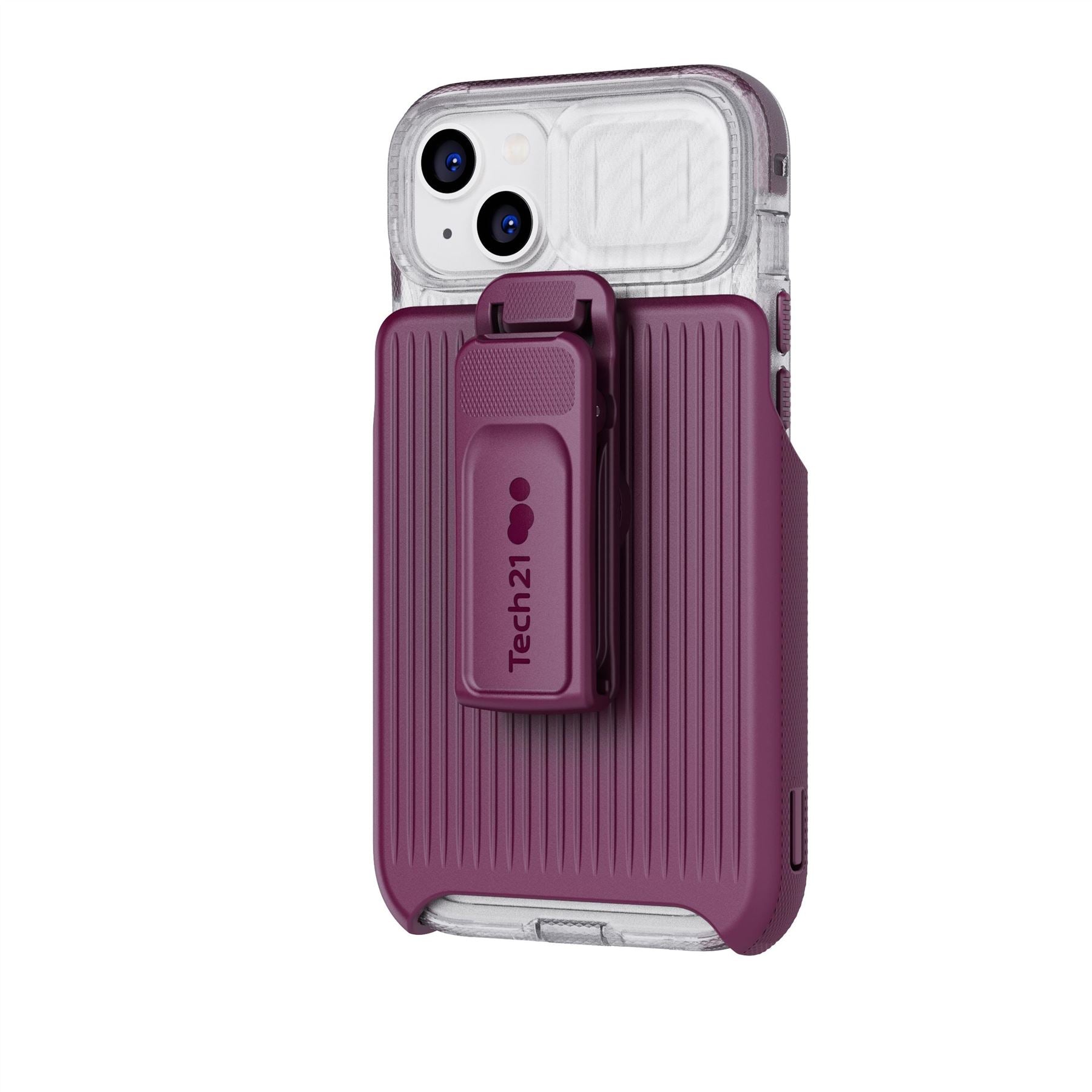 EvoMax - Apple iPhone 14 Plus Case MagSafe® Compatible - Frosted Purple