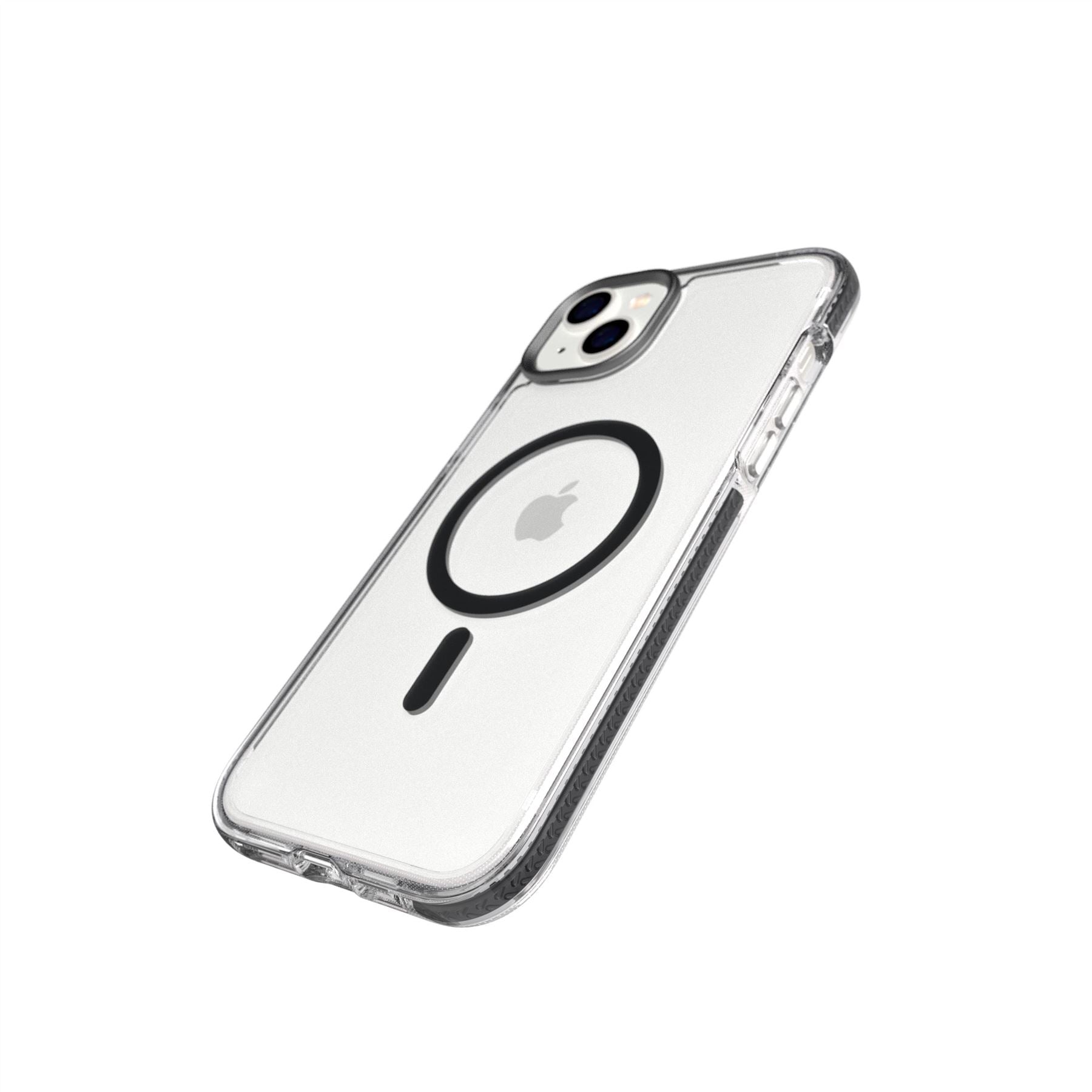 EvoCrystal - Apple iPhone 14 Plus Case MagSafe® Compatible - Graphite Black