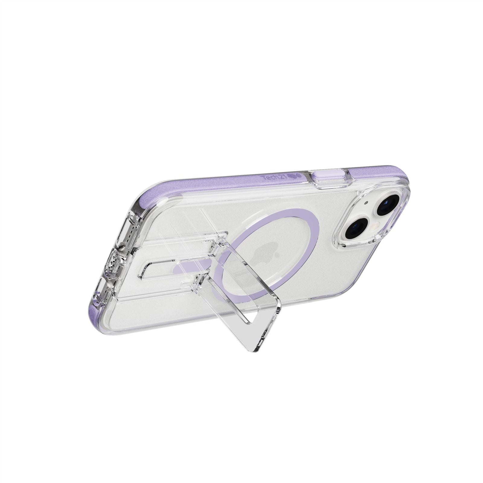 EvoCrystal Kick - Apple iPhone 16e/14 Case MagSafe® Compatible - Lilac