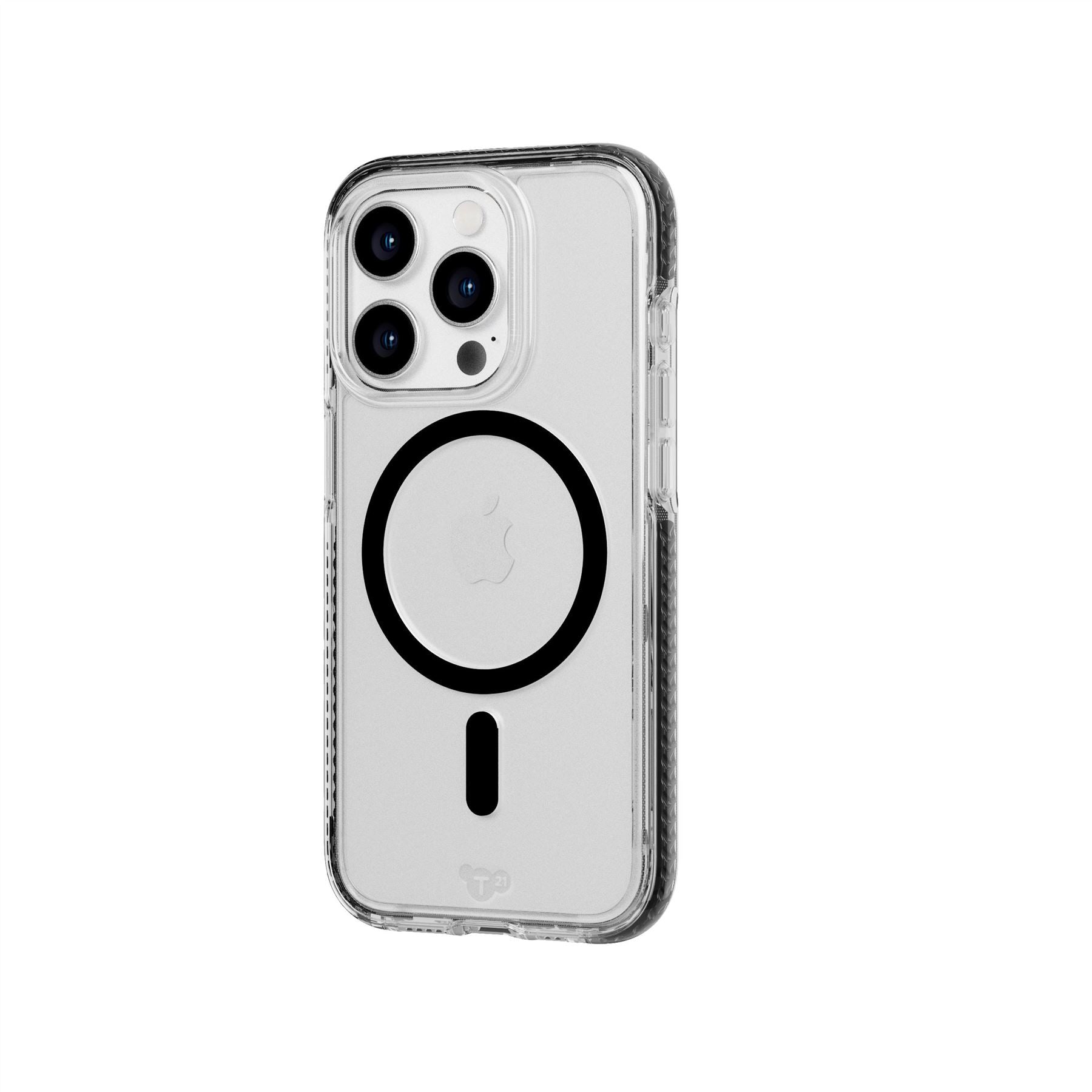 EvoCrystal - Apple iPhone 15 Pro Case MagSafe® Compatible - Graphite Black