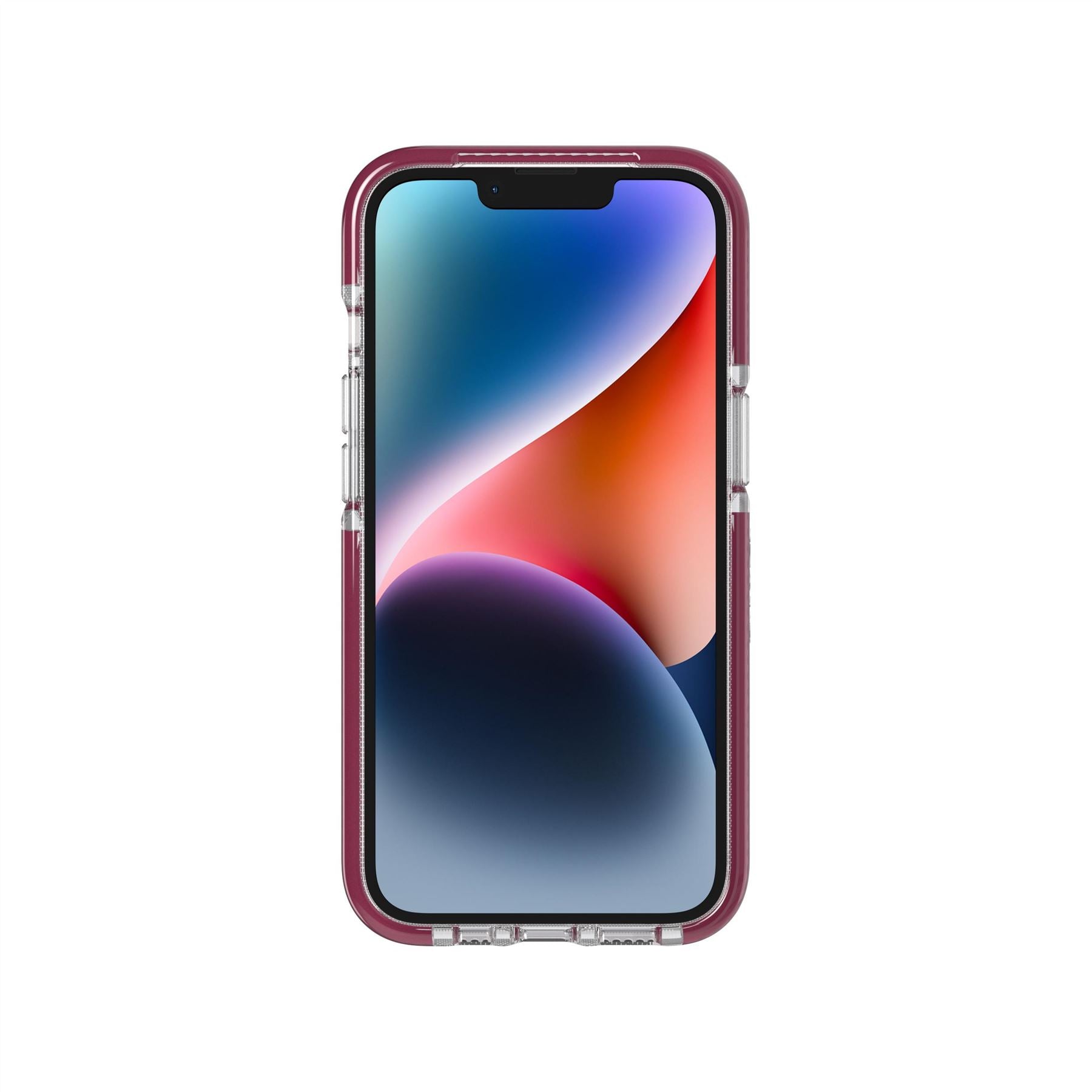 EvoCrystal - Apple iPhone 16e/14 Case MagSafe® Compatible - Burgundy