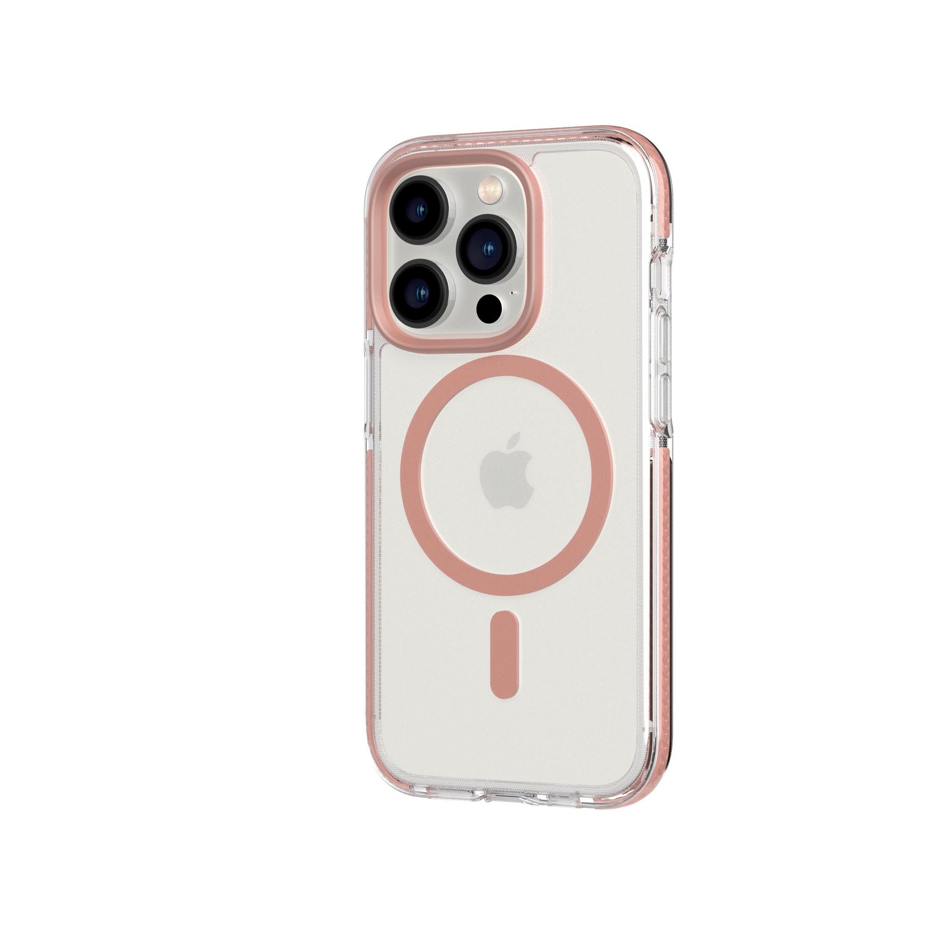 EvoCrystal - Apple iPhone 14 Pro Case MagSafe® Compatible - Rose Gold