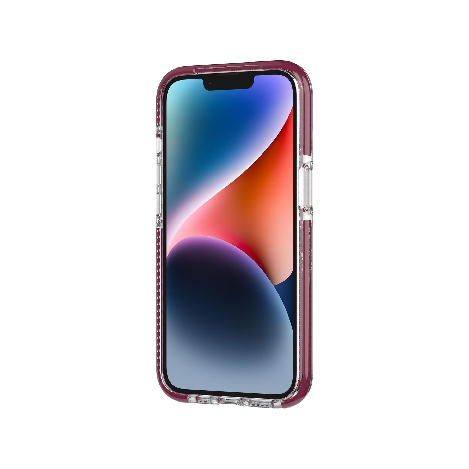 EvoCrystal - Apple iPhone 16e/14 Case MagSafe® Compatible - Burgundy
