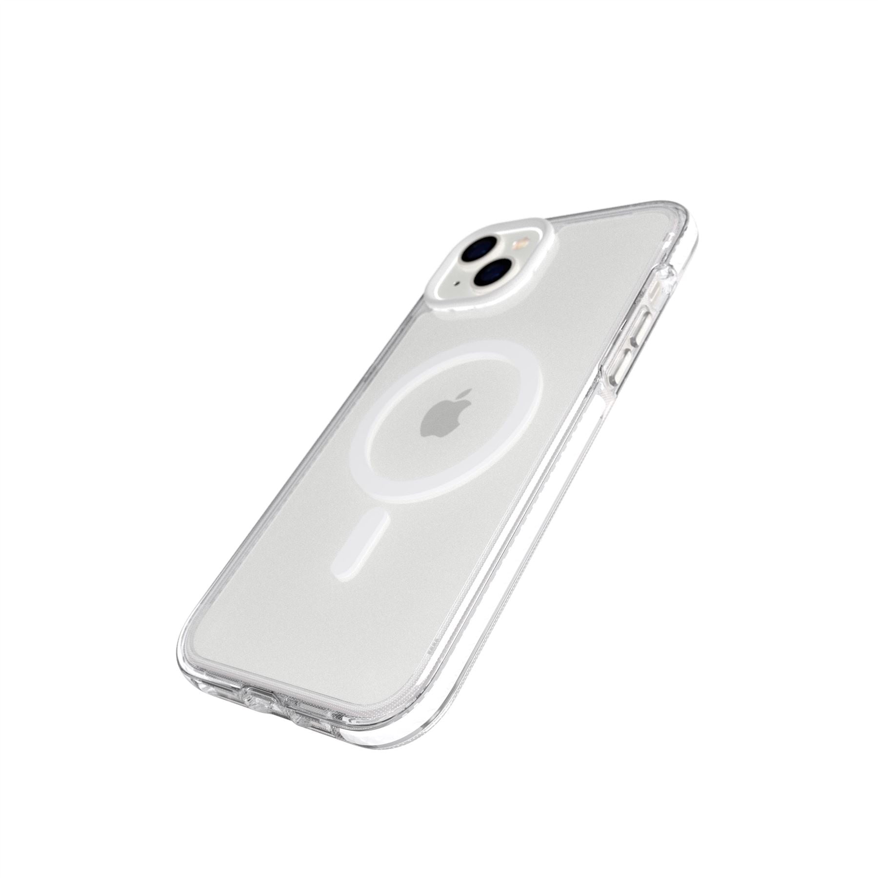 Evo Crystal - Apple iPhone 14 Plus Case MagSafe® Compatible - White