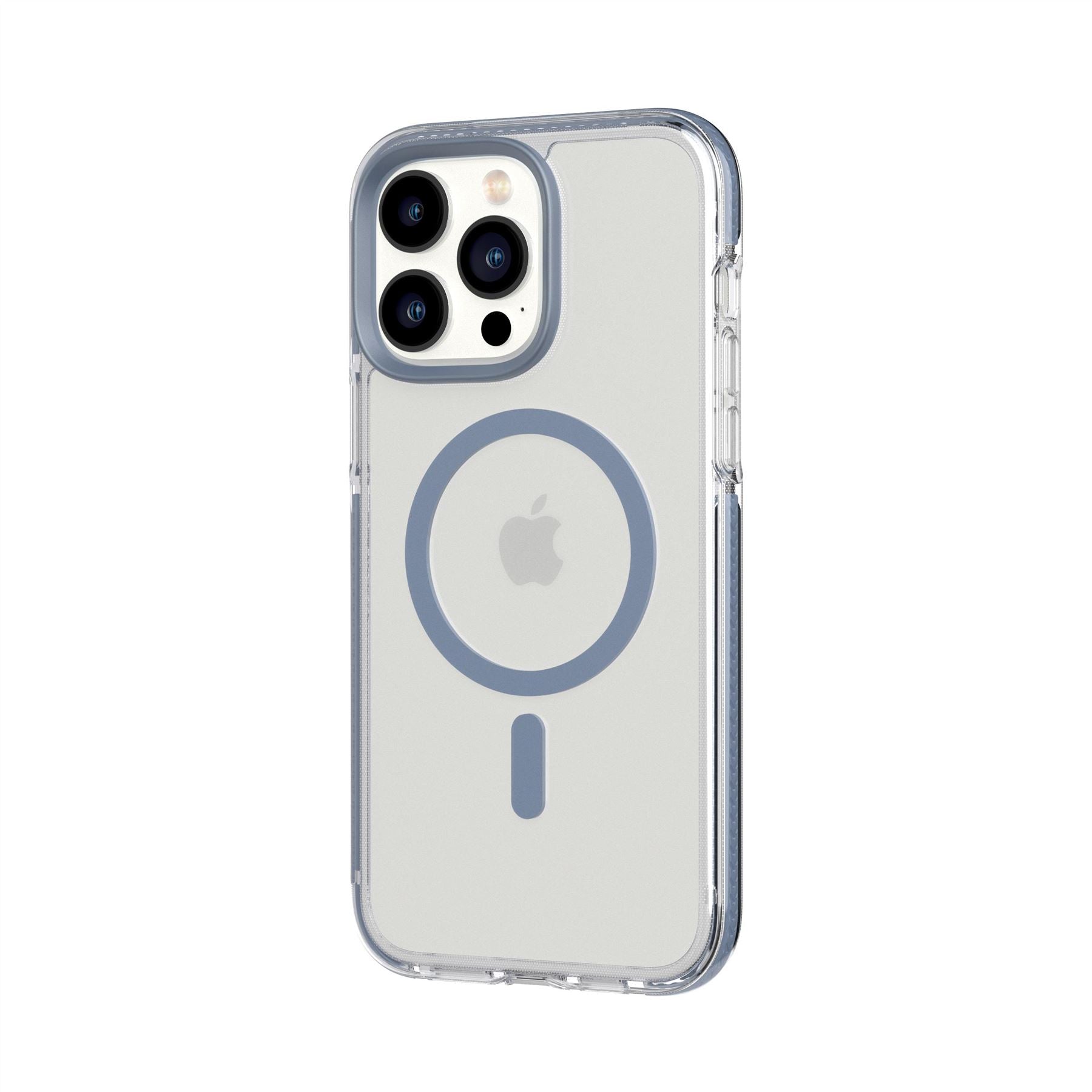 EvoCrystal - Apple iPhone 14 Pro Max Case MagSafe® Compatible - Steel Blue