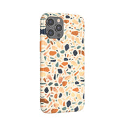EcoArt - Apple iPhone 12 Pro Max Case - Terazzo Orange