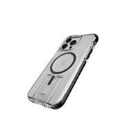EvoCrystal Kick - Apple iPhone 14 Pro Max Case MagSafe® Compatible - Clear Black
