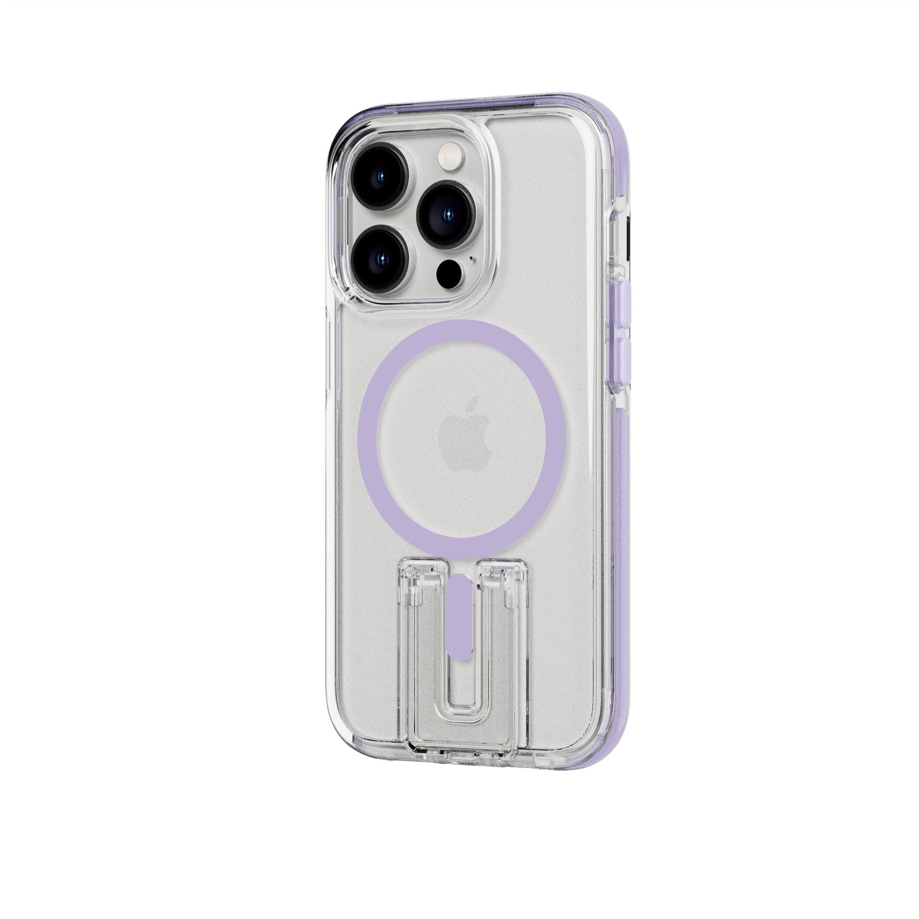 EvoCrystal Kick - Apple iPhone 14 Pro Case MagSafe® Compatible - Lilac
