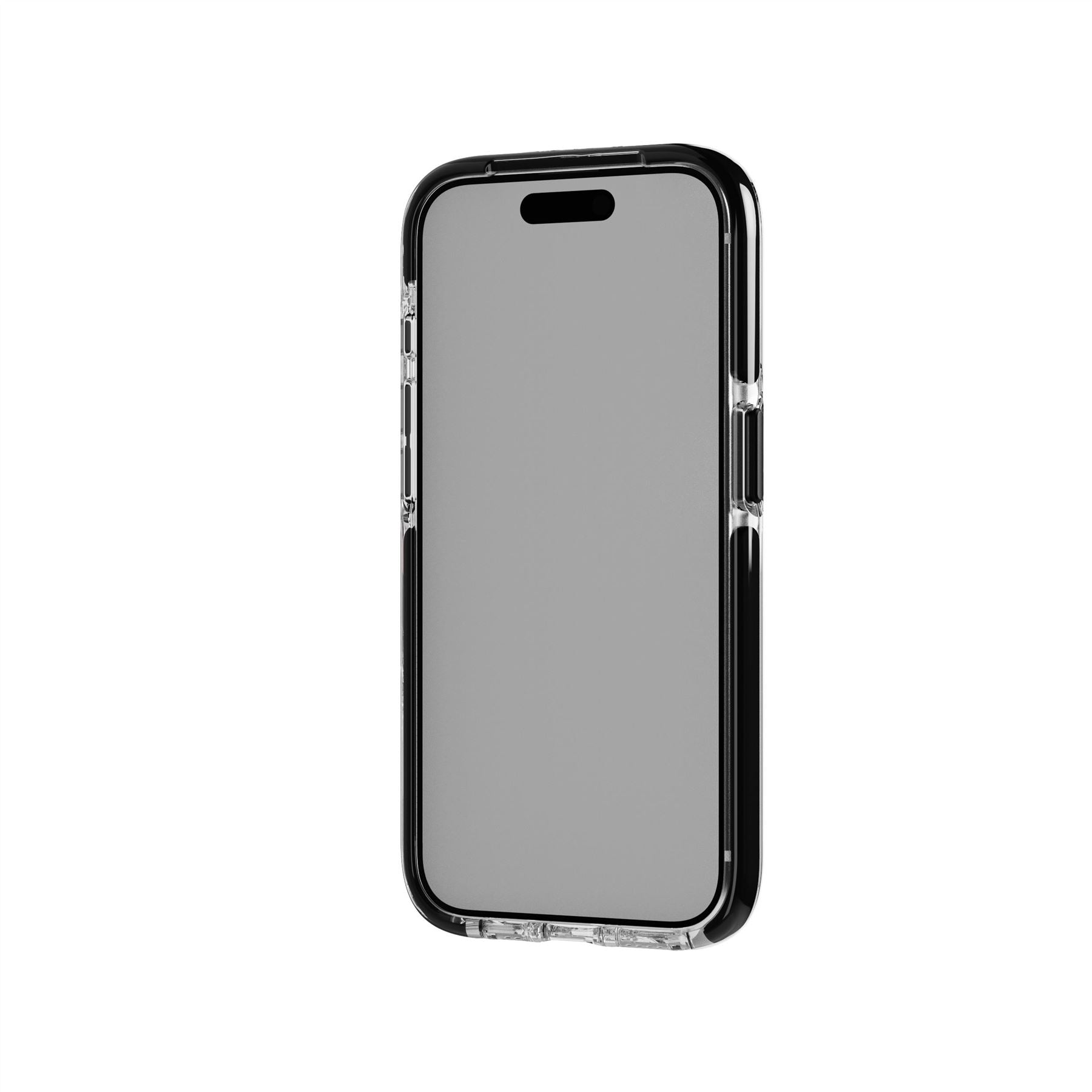EvoCrystal Kick - Apple iPhone 15 Pro Case MagSafe® Compatible - Clear Black