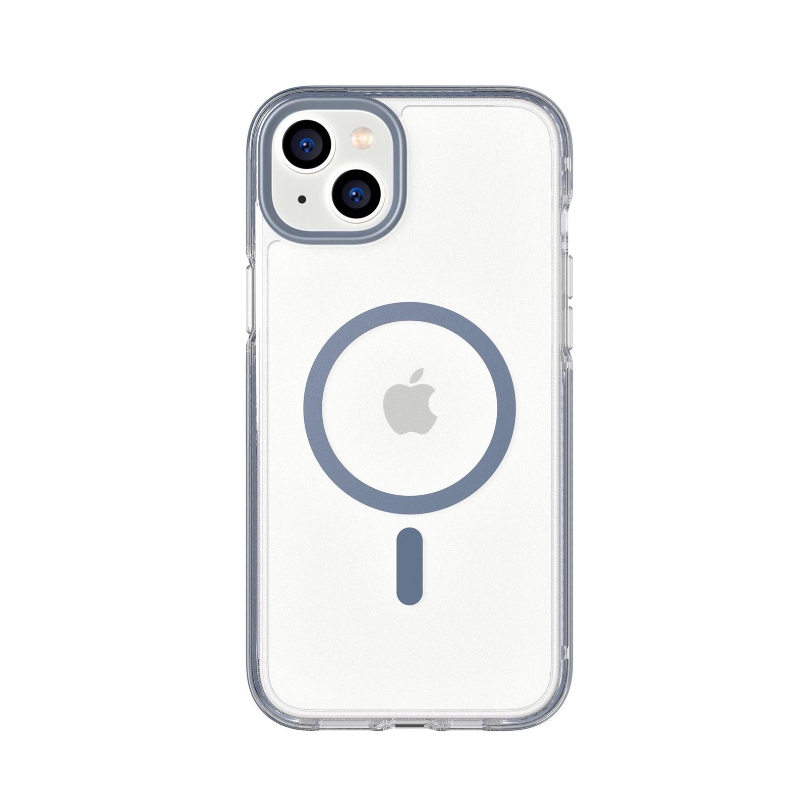 EvoCrystal - Apple iPhone 14 Plus Case MagSafe® Compatible - Steel Blue