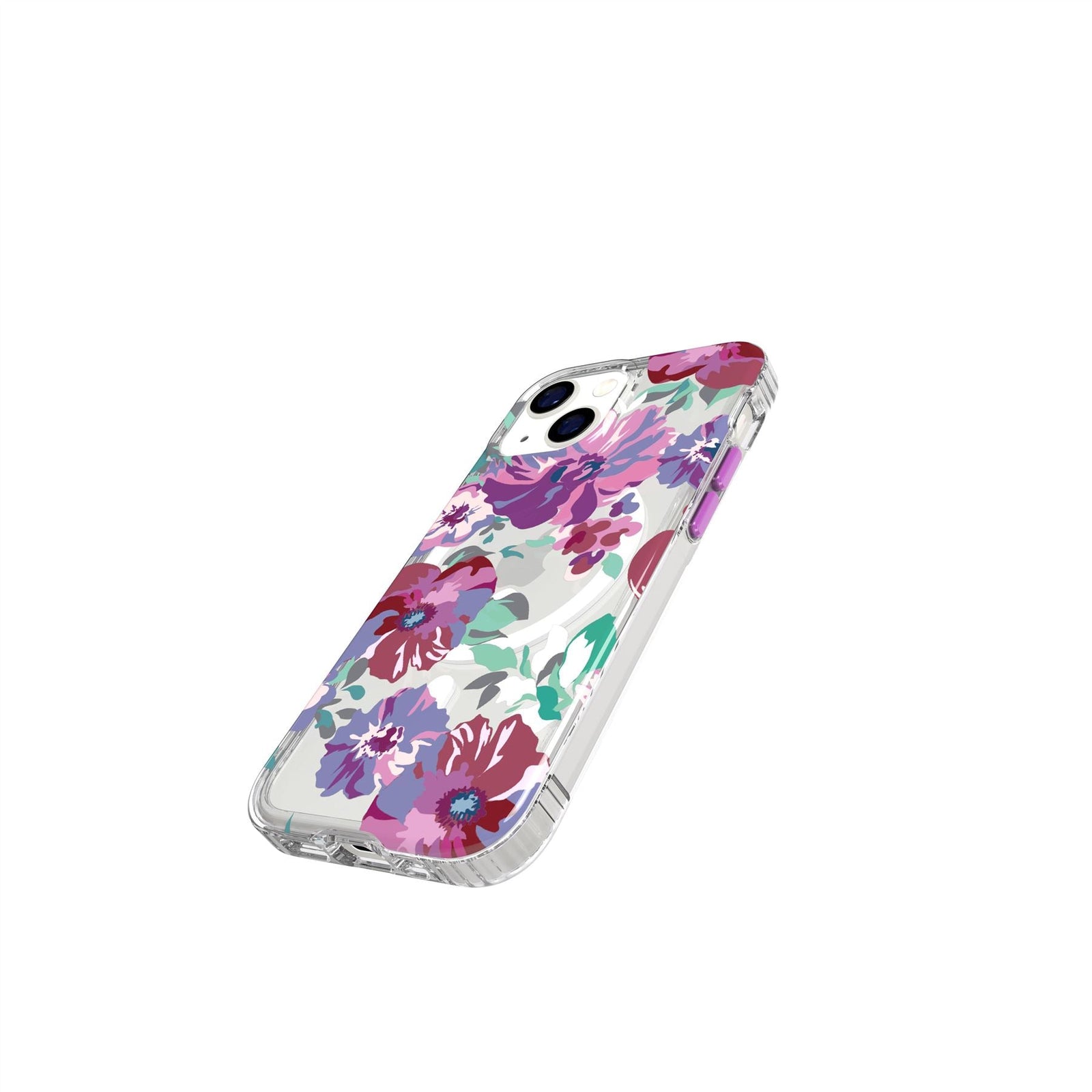 EvoArt - Apple iPhone 13 Mini Case MagSafe® Compatible - Purple Anemone
