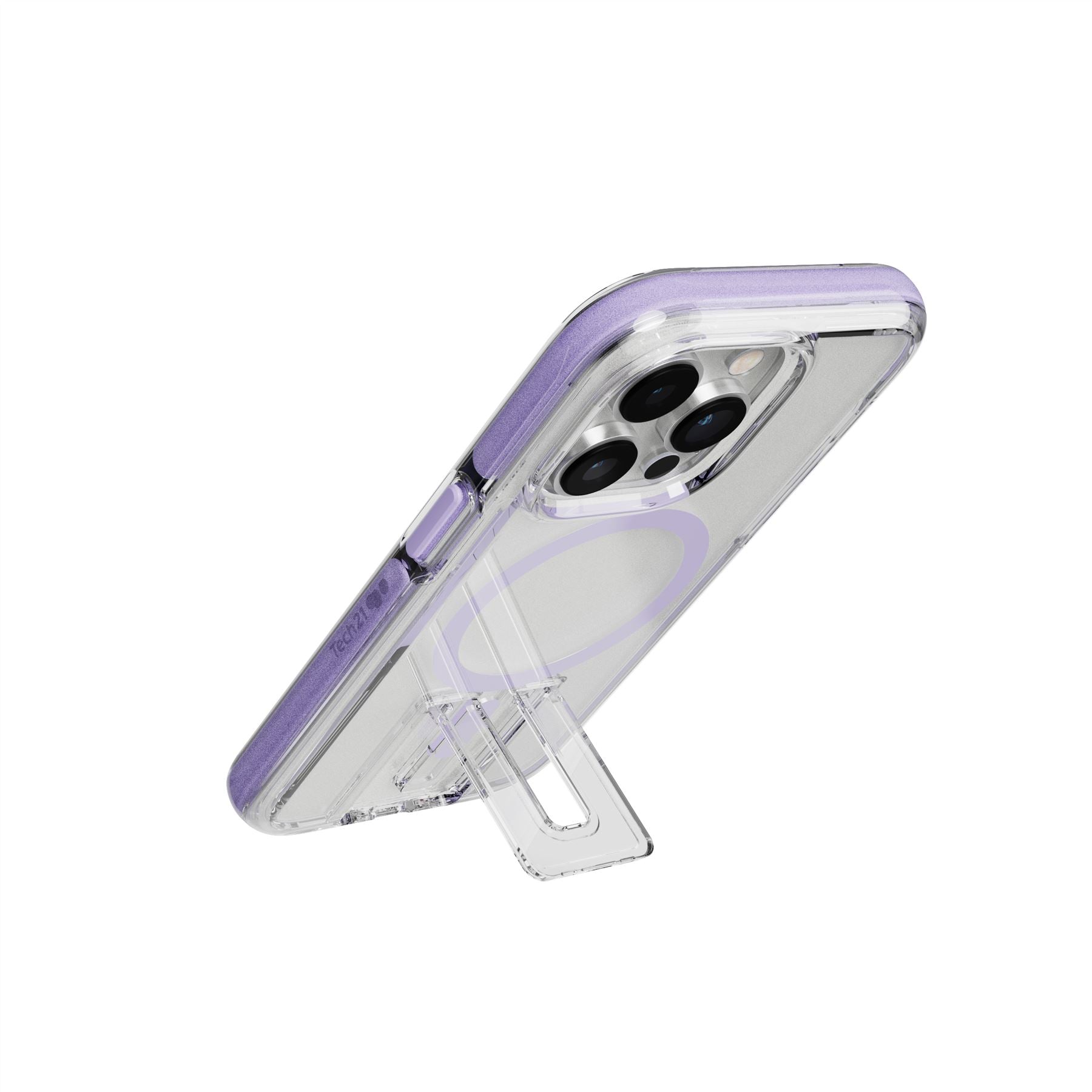 EvoCrystal Kick - Apple iPhone 14 Pro Case MagSafe® Compatible - Lilac