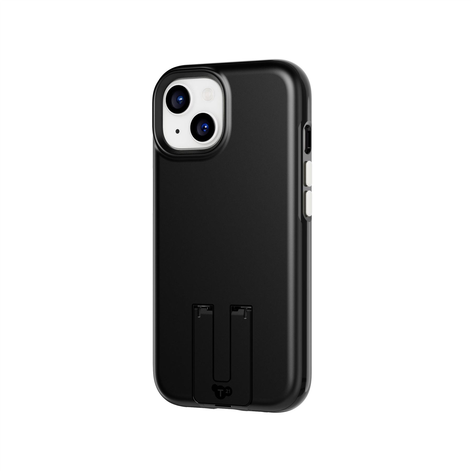 EvoCrystal Kick - Apple iPhone 16e/15 Case MagSafe® Compatible - Obsidian Black