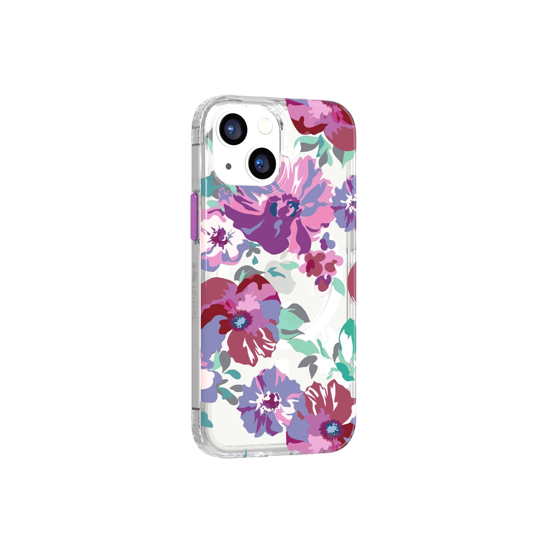 EvoArt - Apple iPhone 13 Mini Case MagSafe® Compatible - Purple Anemone