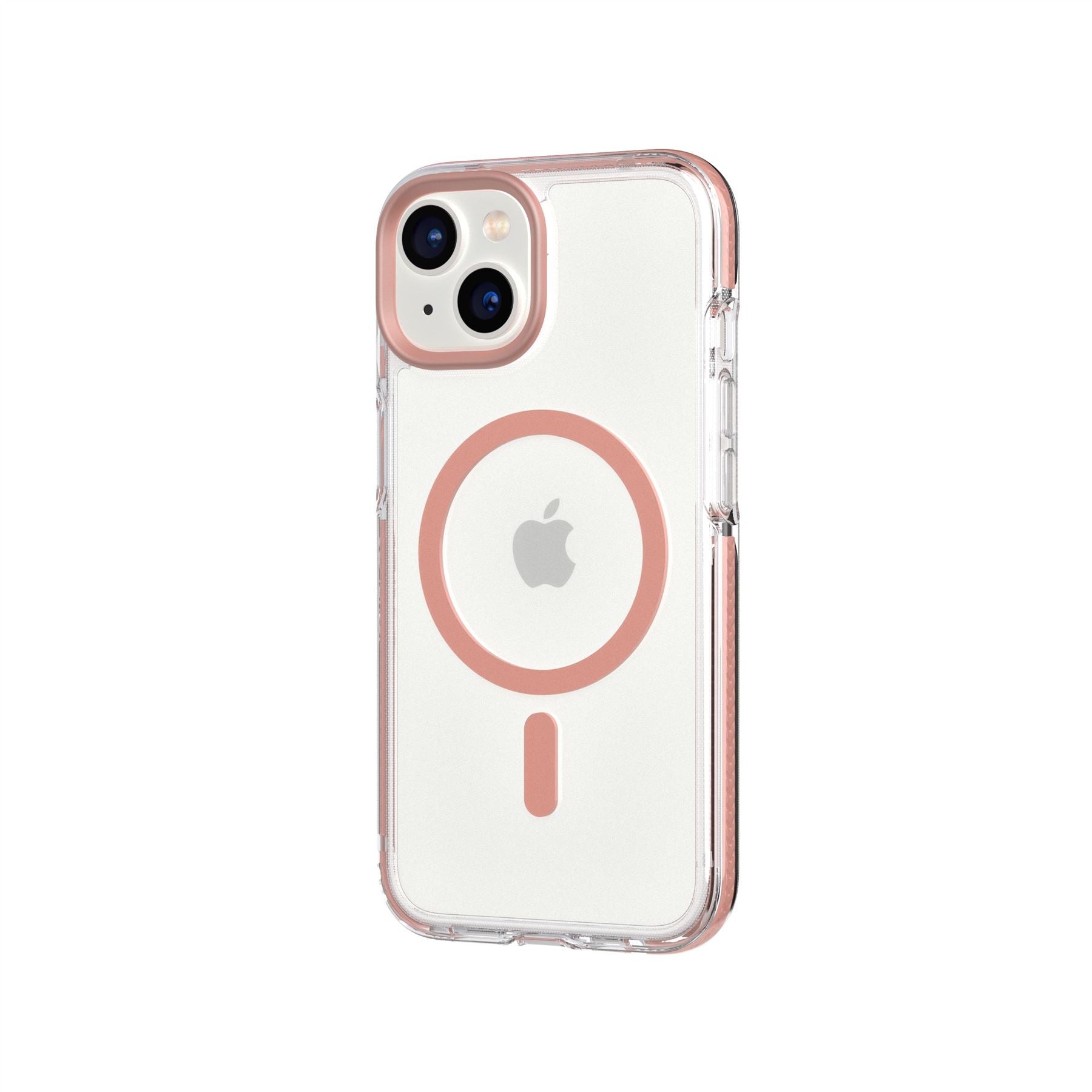 EvoCrystal - Apple iPhone 16e/14 Case MagSafe® Compatible - Rose Gold