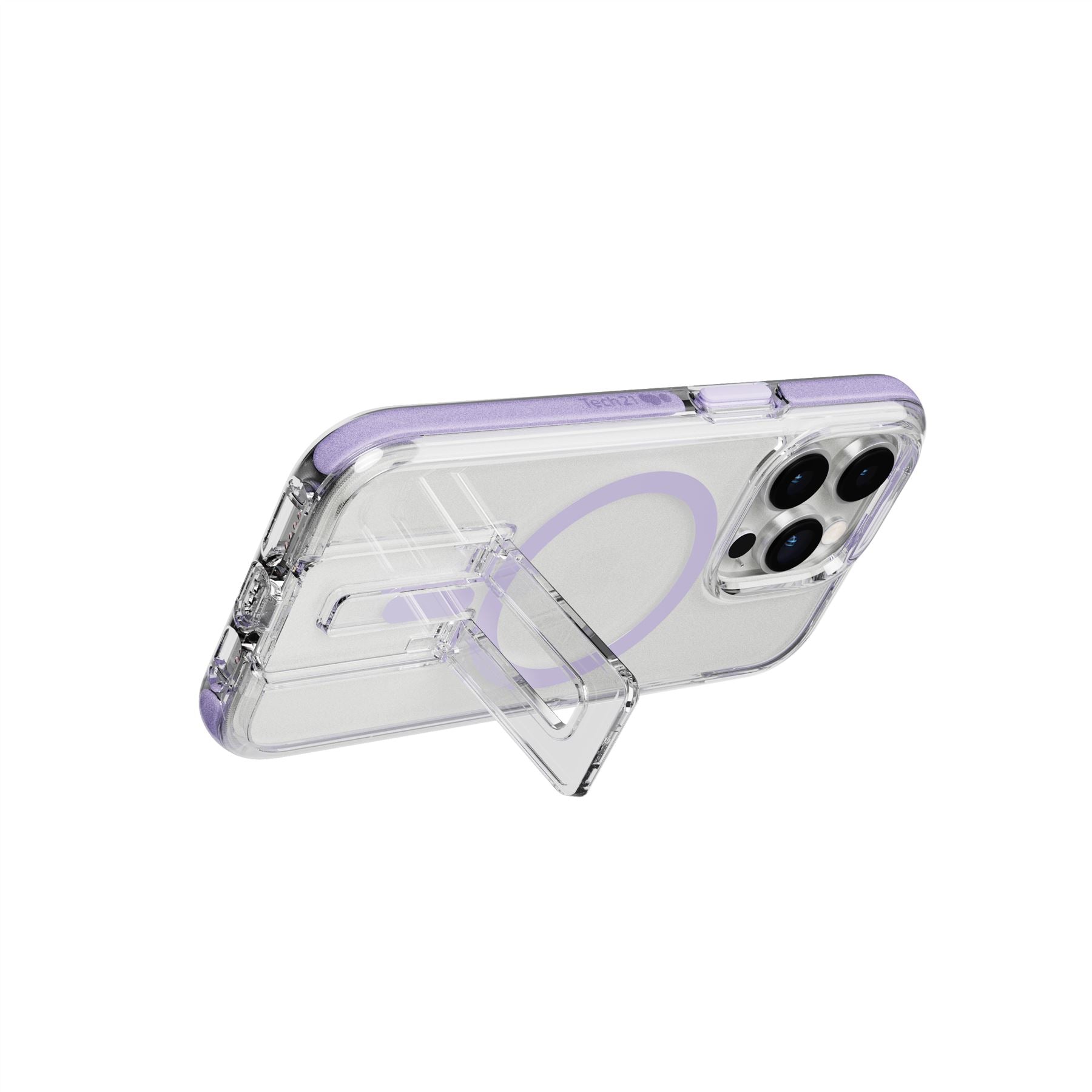 EvoCrystal Kick - Apple iPhone 14 Pro Case MagSafe® Compatible - Lilac
