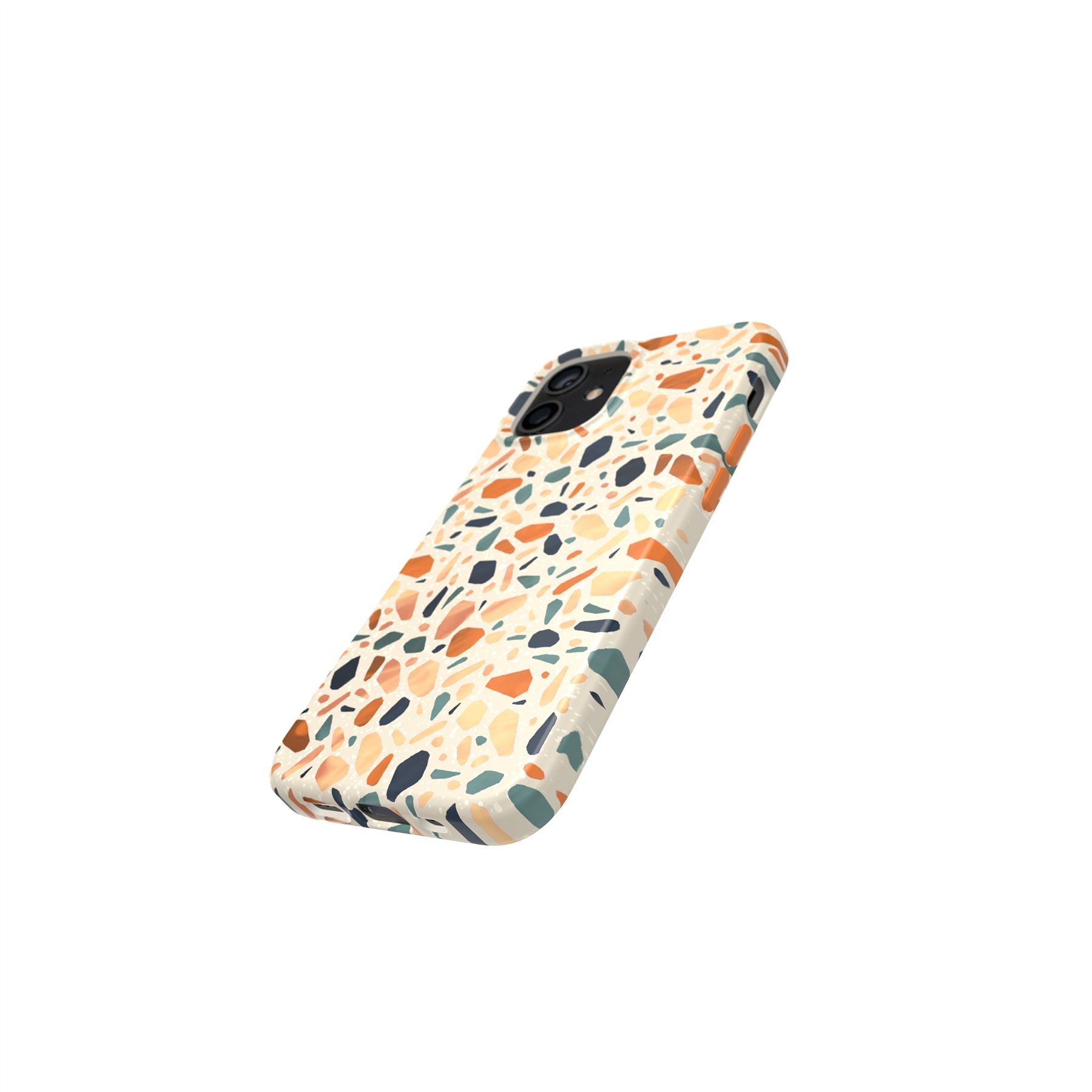 Tech21 EcoArt for iPhone 12 mini - Terazzo Orange