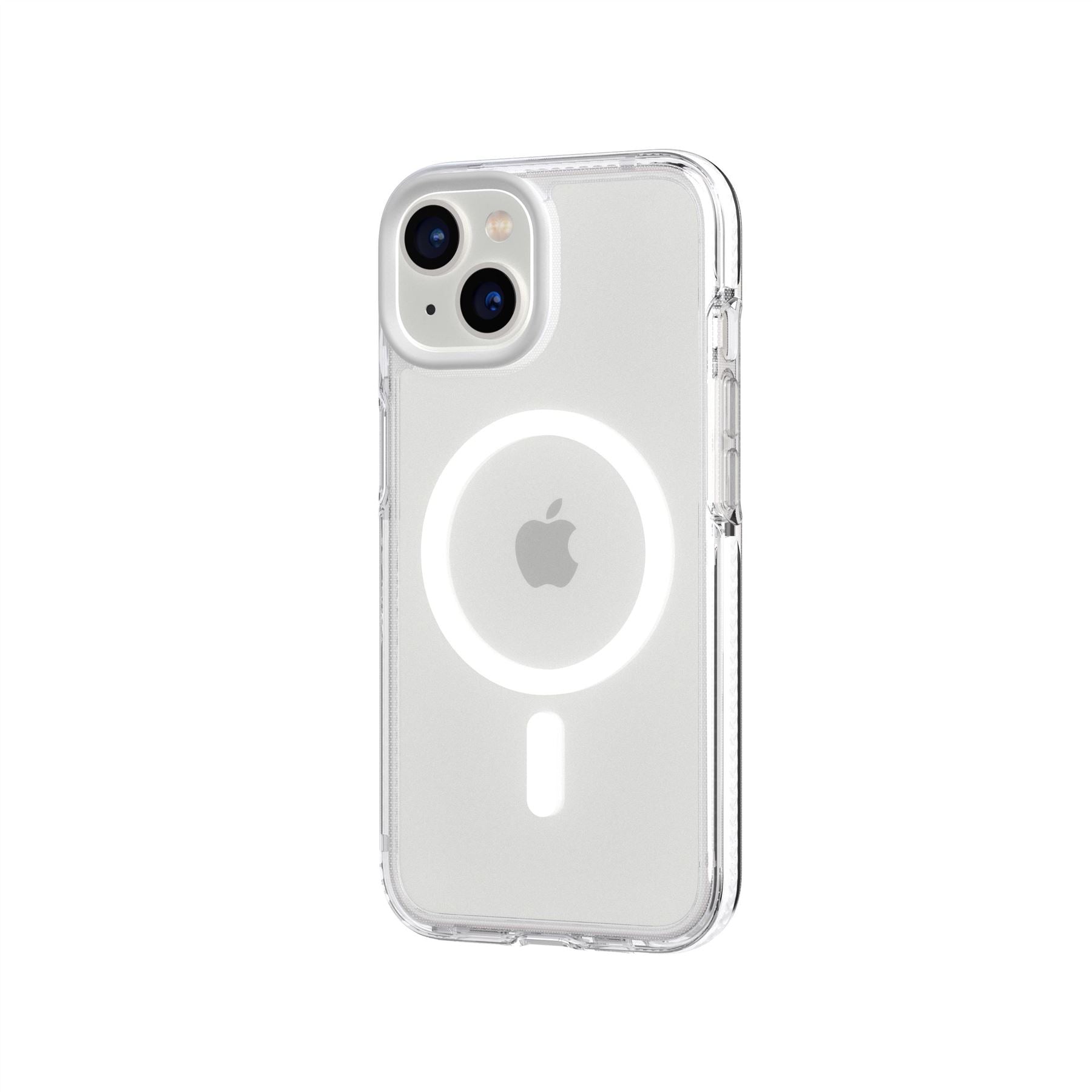 EvoCrystal - Apple iPhone 16e/14 Case MagSafe® Compatible - White