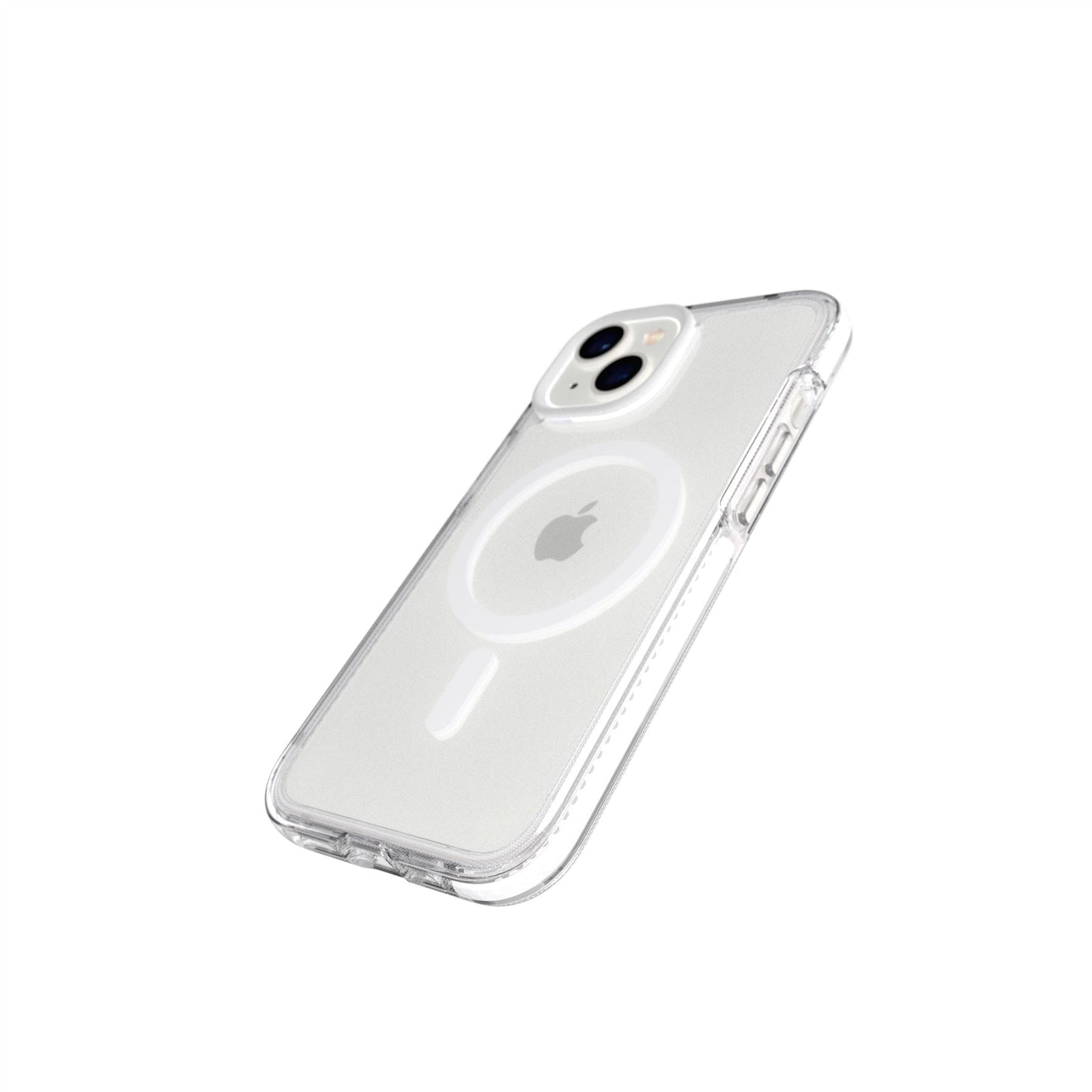EvoCrystal - Apple iPhone 16e/14 Case MagSafe® Compatible - White