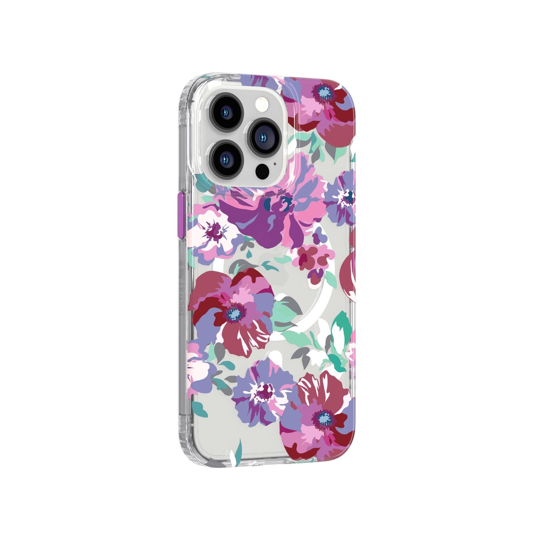 EvoArt - Apple iPhone 13 Pro Case MagSafe® Compatible - Purple Anemone